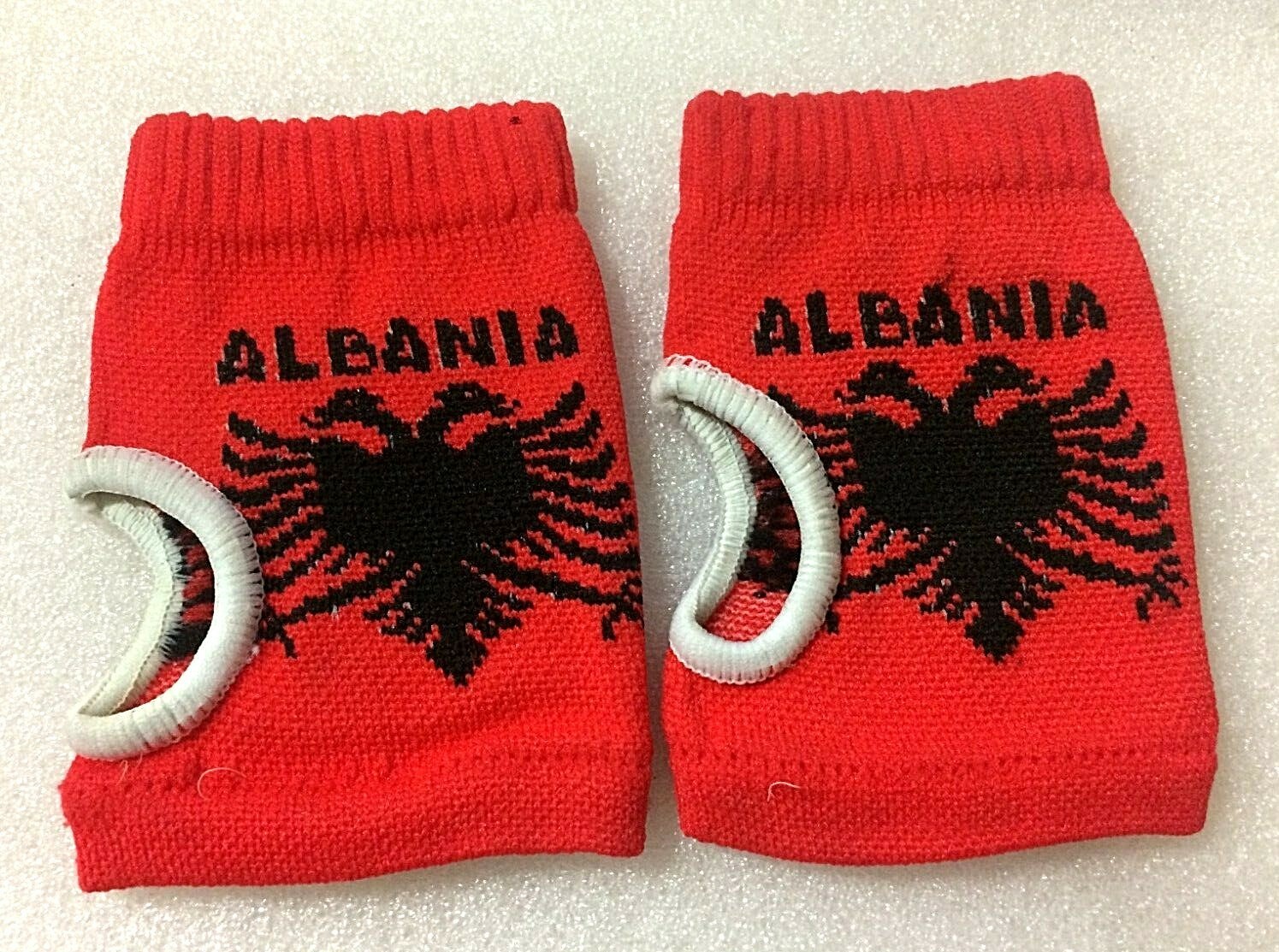 NEW ALBANIAN FLAG WRIST BAND-ELASTIC FLAG SPORT UNISEX BRACELET-ALBANIA SOUVENIR