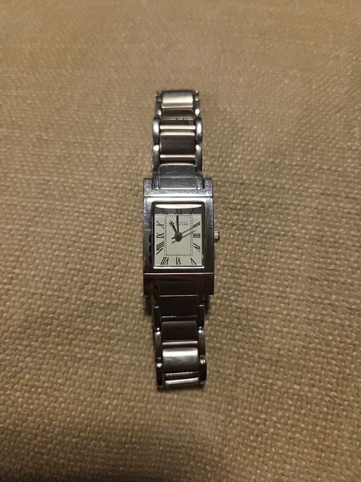 Silpada Silver Stainless Steel Women’s Watch – T1794, Needs New Battery