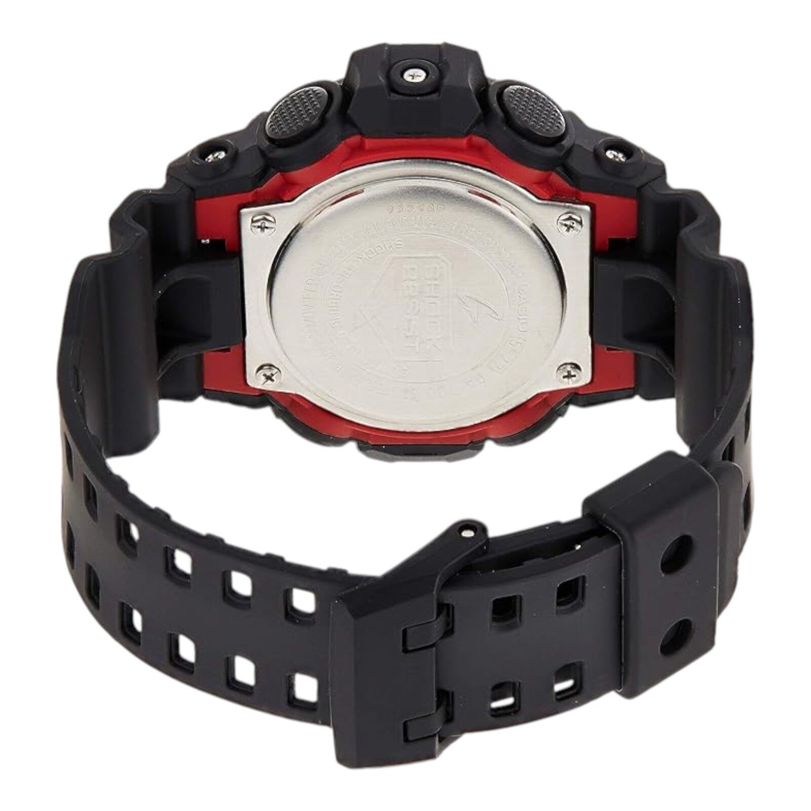 Casio G-Shock GA-700-1A Men’s Watch Black Red Analog Digital 200M Water Resist