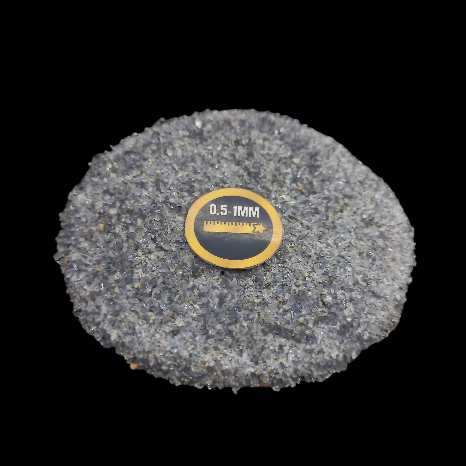 Natural Iolite gemstone crushed Coarse 0.5-1mm Gemstone For Jewelry Making