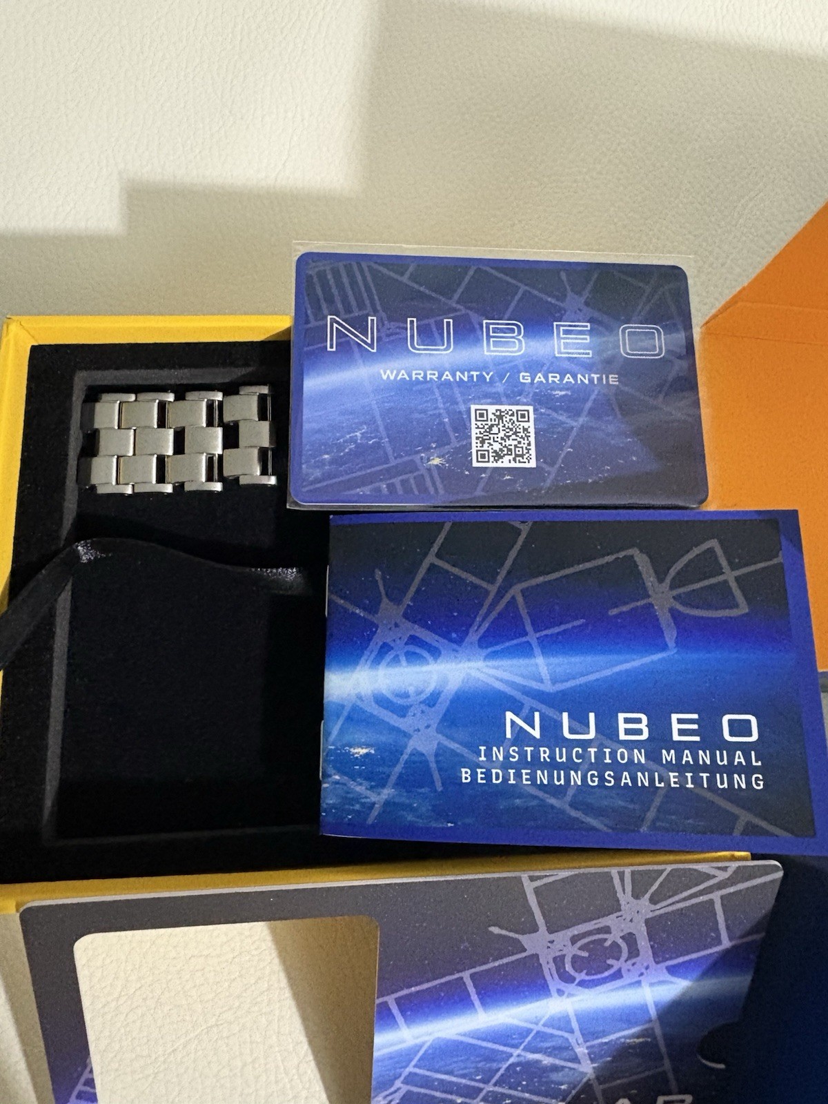 Nubeo Skylab Admiral Blue Skeleton Limited Edition Automatic Watch
