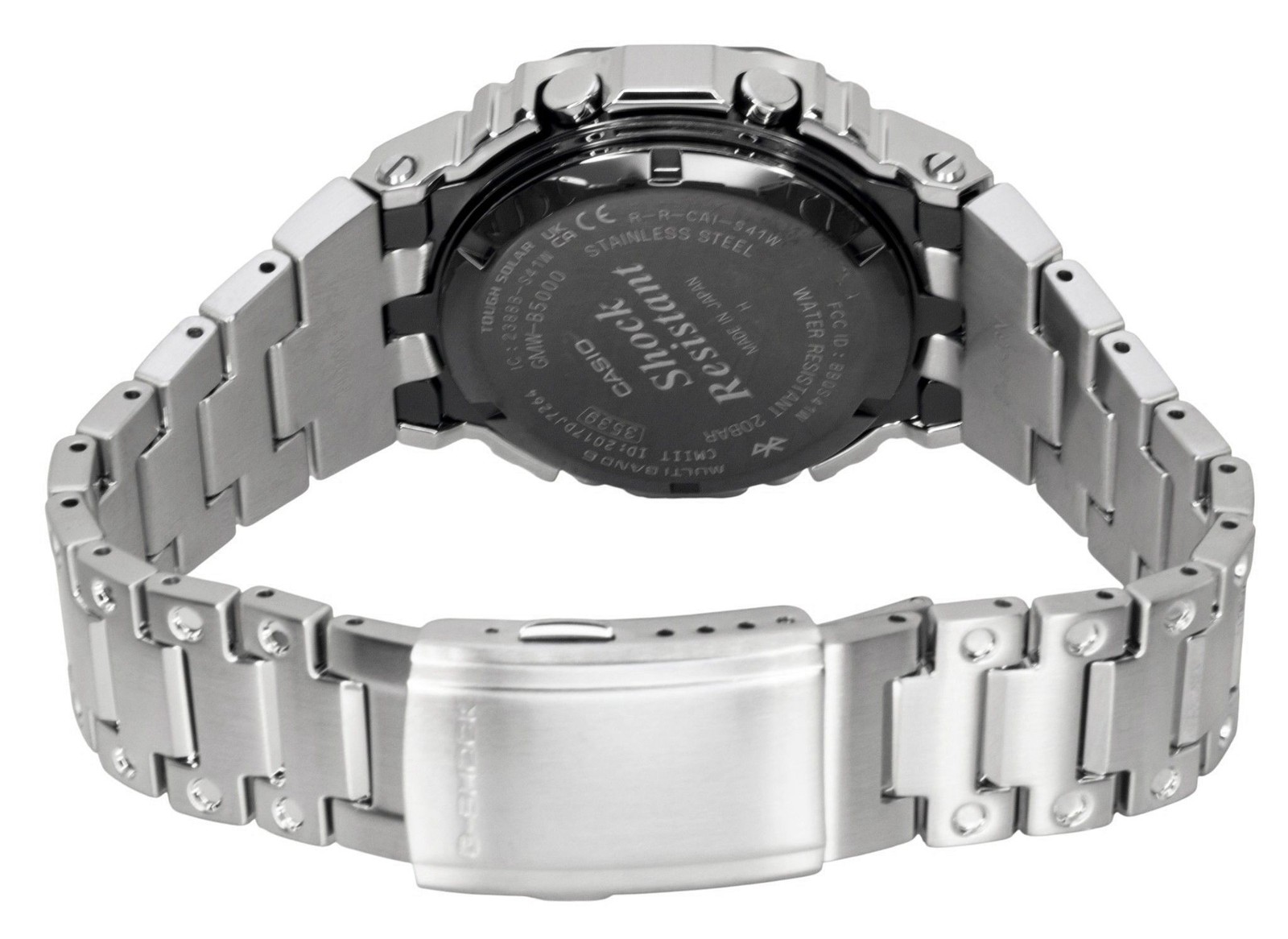 Casio G-Shock Digital Full Metal Smartphone Link Solar GMW-B5000BT-1 Mens Watch