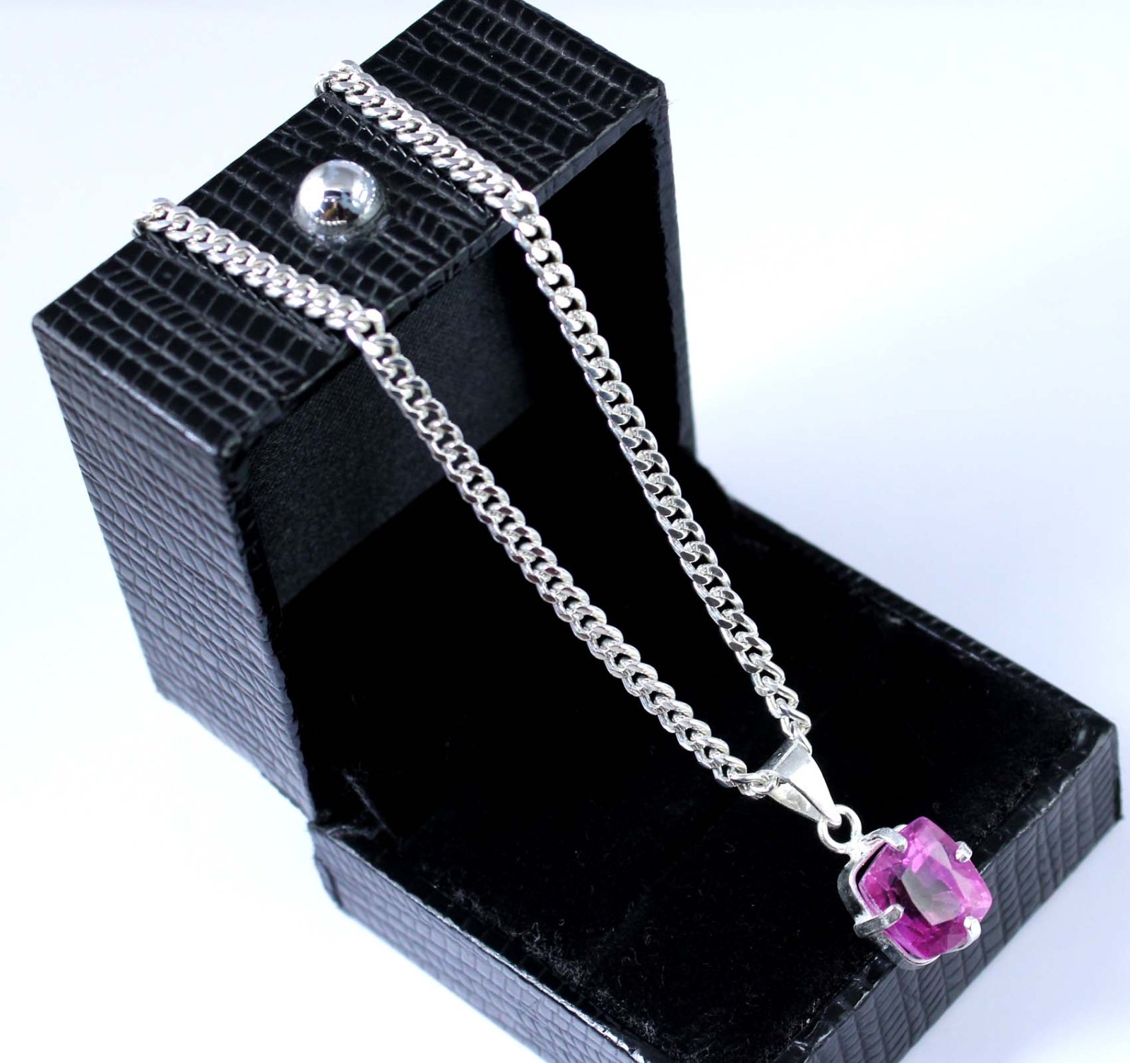 13.20 Ct Natural Cushion Cut Pink Morganite Gemstone Certified Pendant See Video