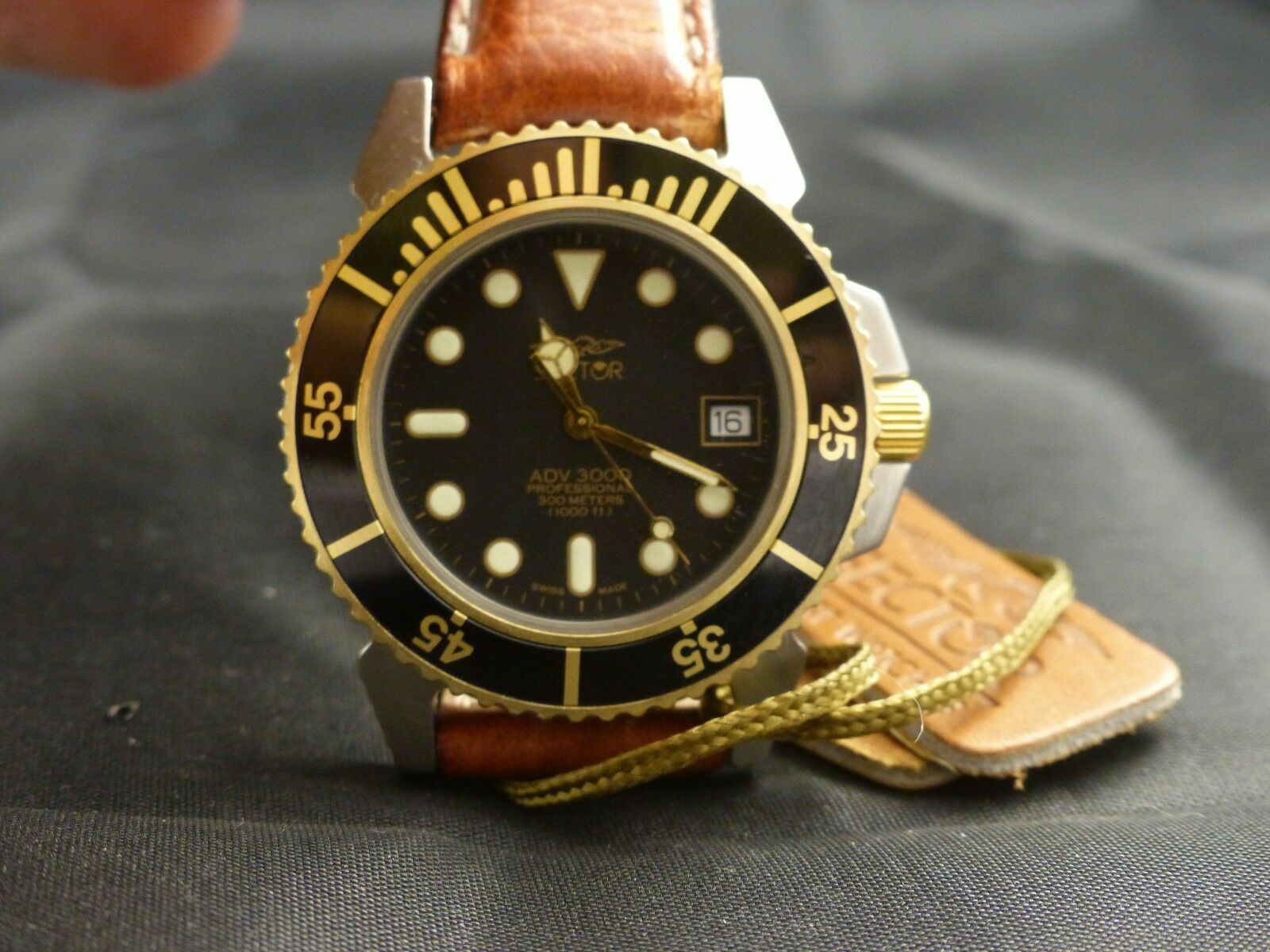 Sector Divers ADV3000 Black Face, 300 Meters Amazing, NO Amazing…