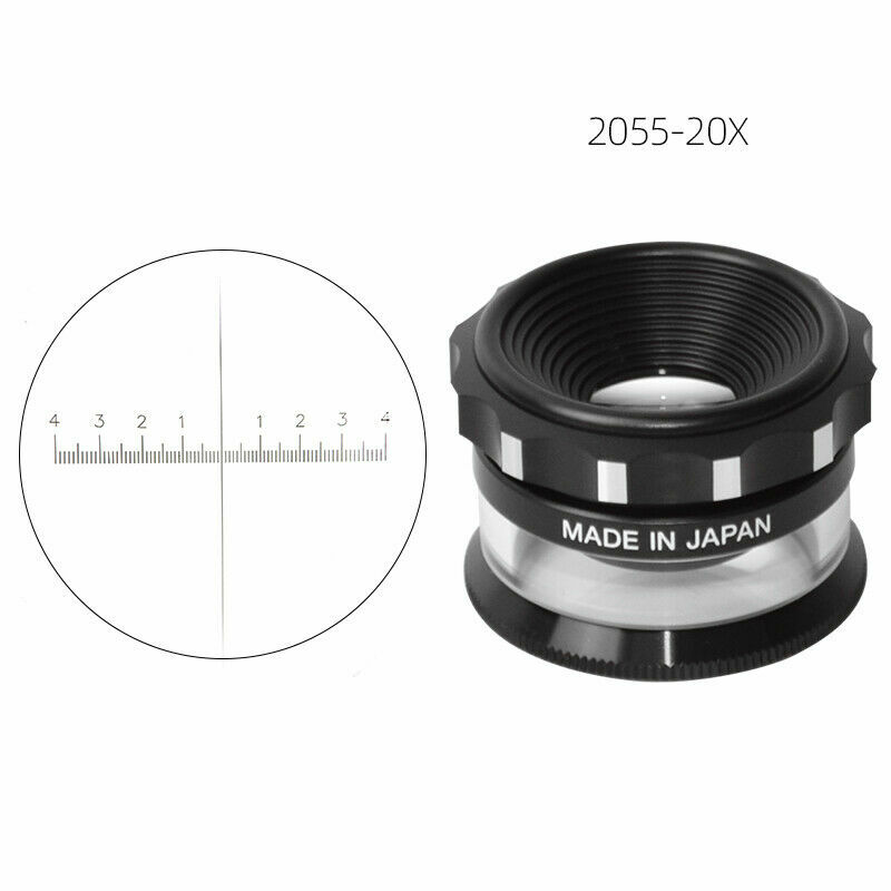 1983-10x,2016-15x /2055-20x /2037-30x PEAK Loupe Magnifier With Standard Scale