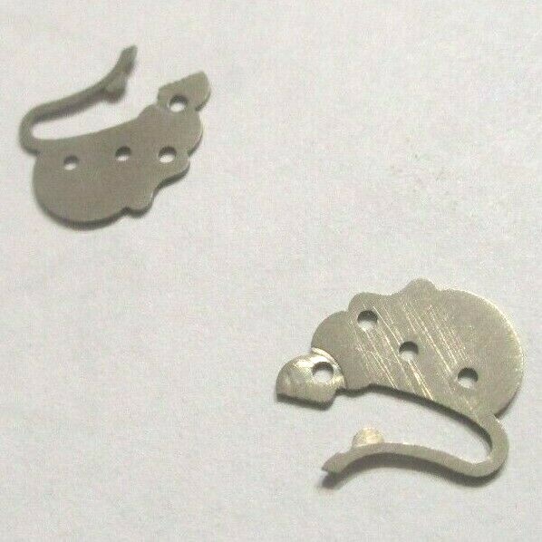 2 ILLINOIS 6/0 SZ #1915 WRISTWATCH CAP, MIN WHEEL+LOCK LEVER SPRING COMBO–B-35