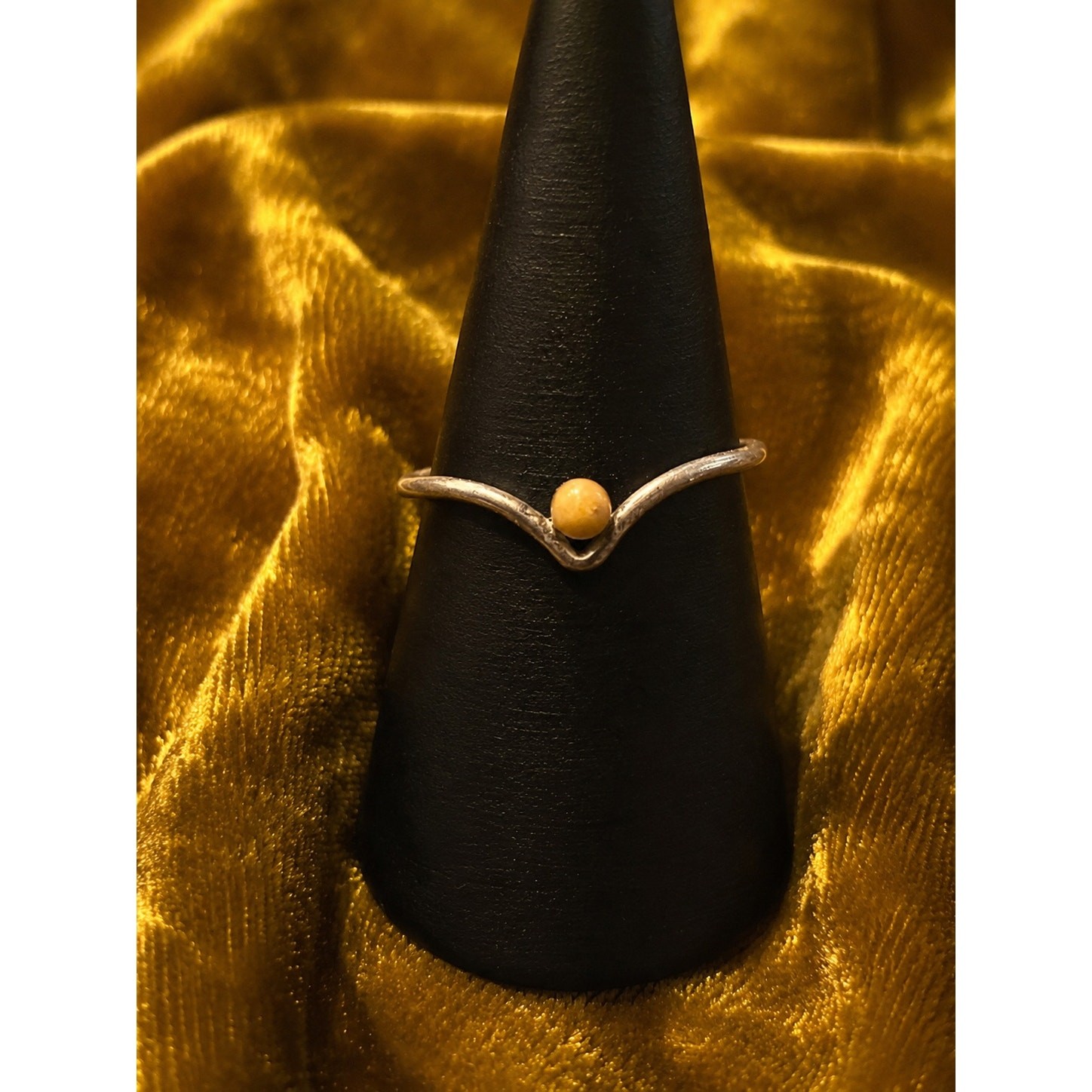 Tiny mustard seed ring