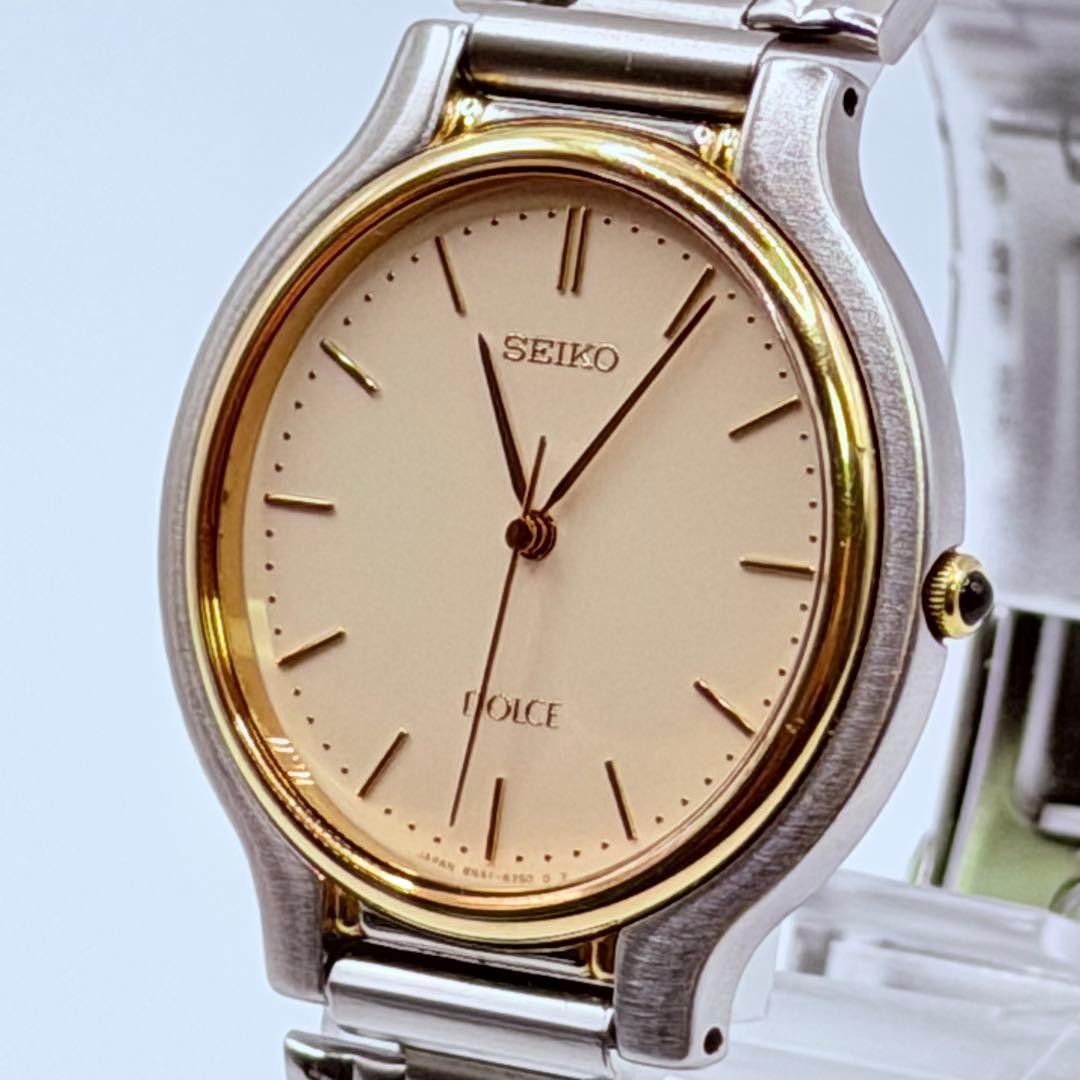 Seiko Dolce Quartz Unisex Watch Wrist 15cm/5.9in