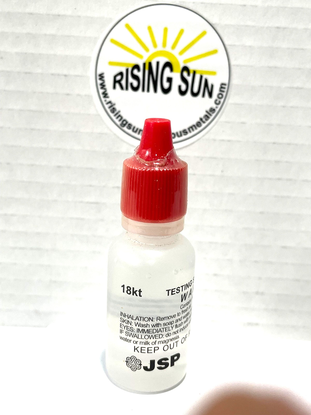JSP 18K Gold Jewelry Acid Solution Testing Kit Tester Test Scrap Coins Bars GTE