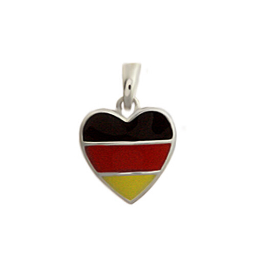 Merchandise Pendants and Earrings Various Models Germany National Colors