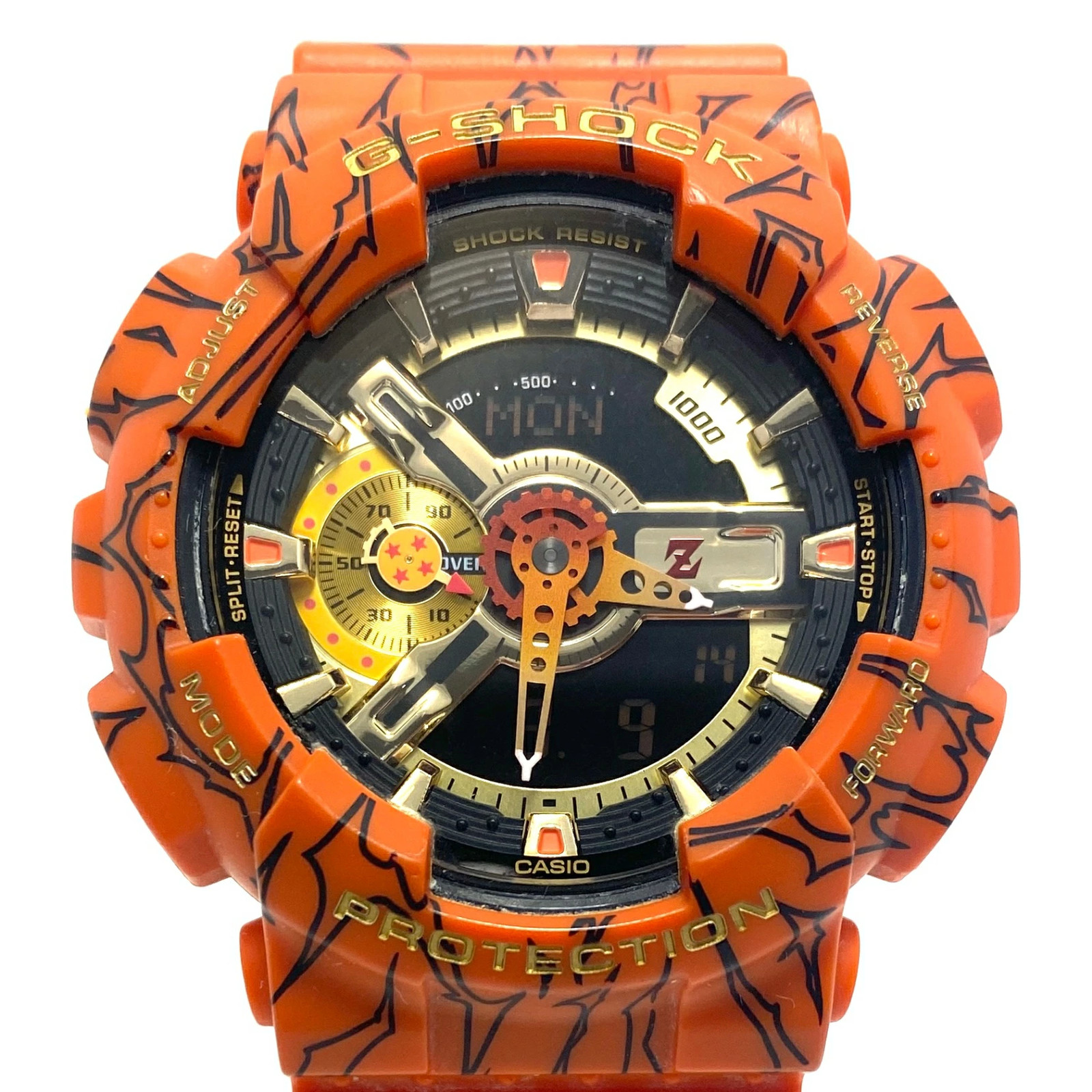Used Men’s Watch Casio G SHOCK GA 110JDB 1A4JR Dragon Ball Z Collaboration Model
