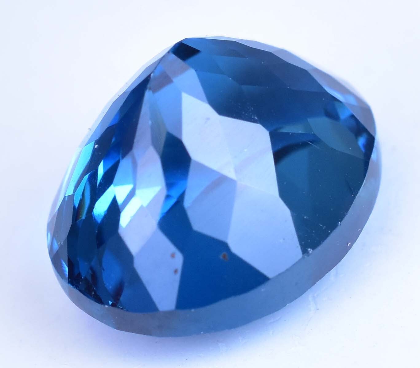 18.45 Ct Flawless Natural Ceylon Blue Spinel AGL Certified Oval Shape Gemstone