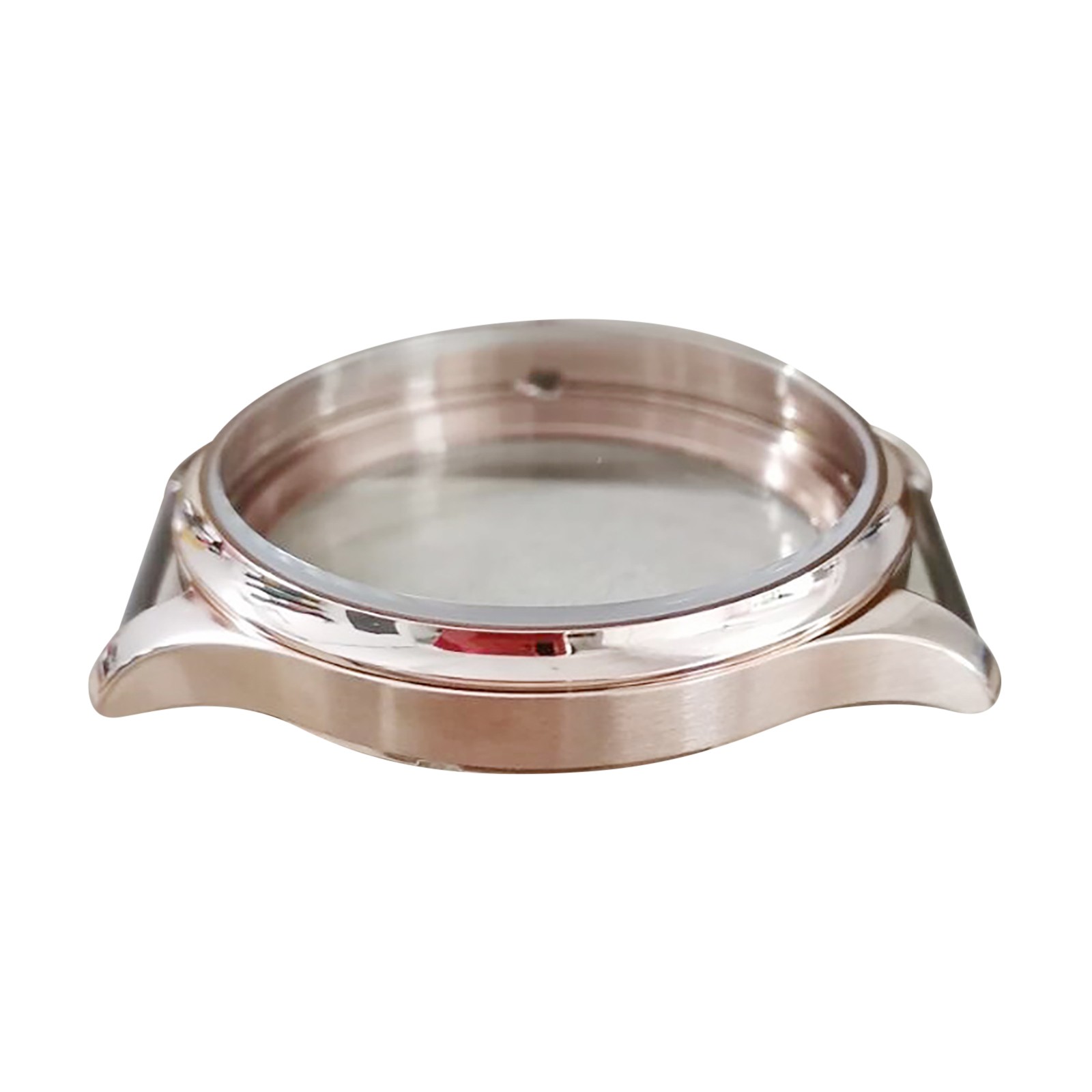44mm Watch Case Stainless Steel For ETA 6497 6498 Seagull ST3600 ST3621 Movement