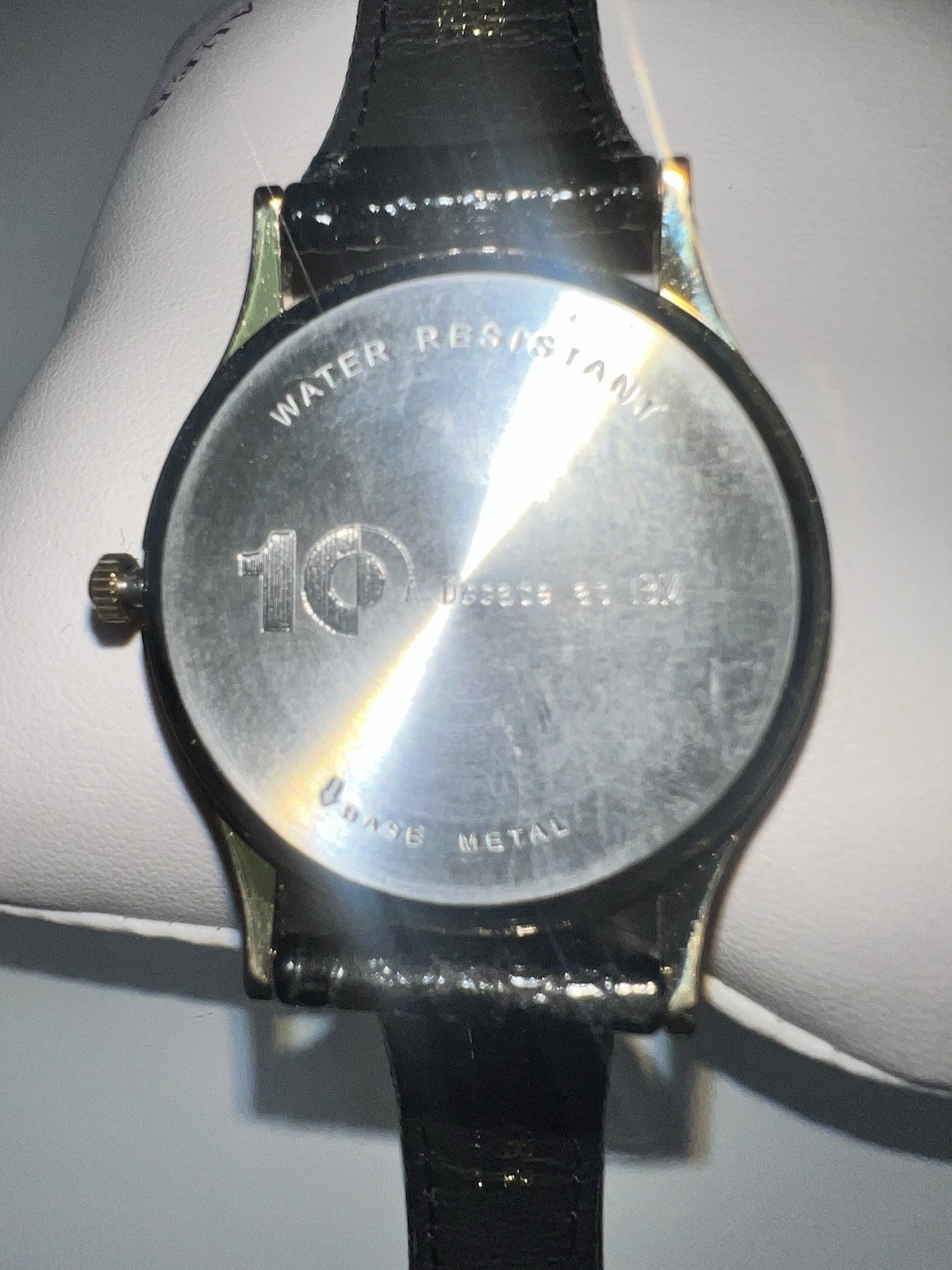 Wittnauer Swiss, gold and steel Swiss, special engraving 10 years at IBM