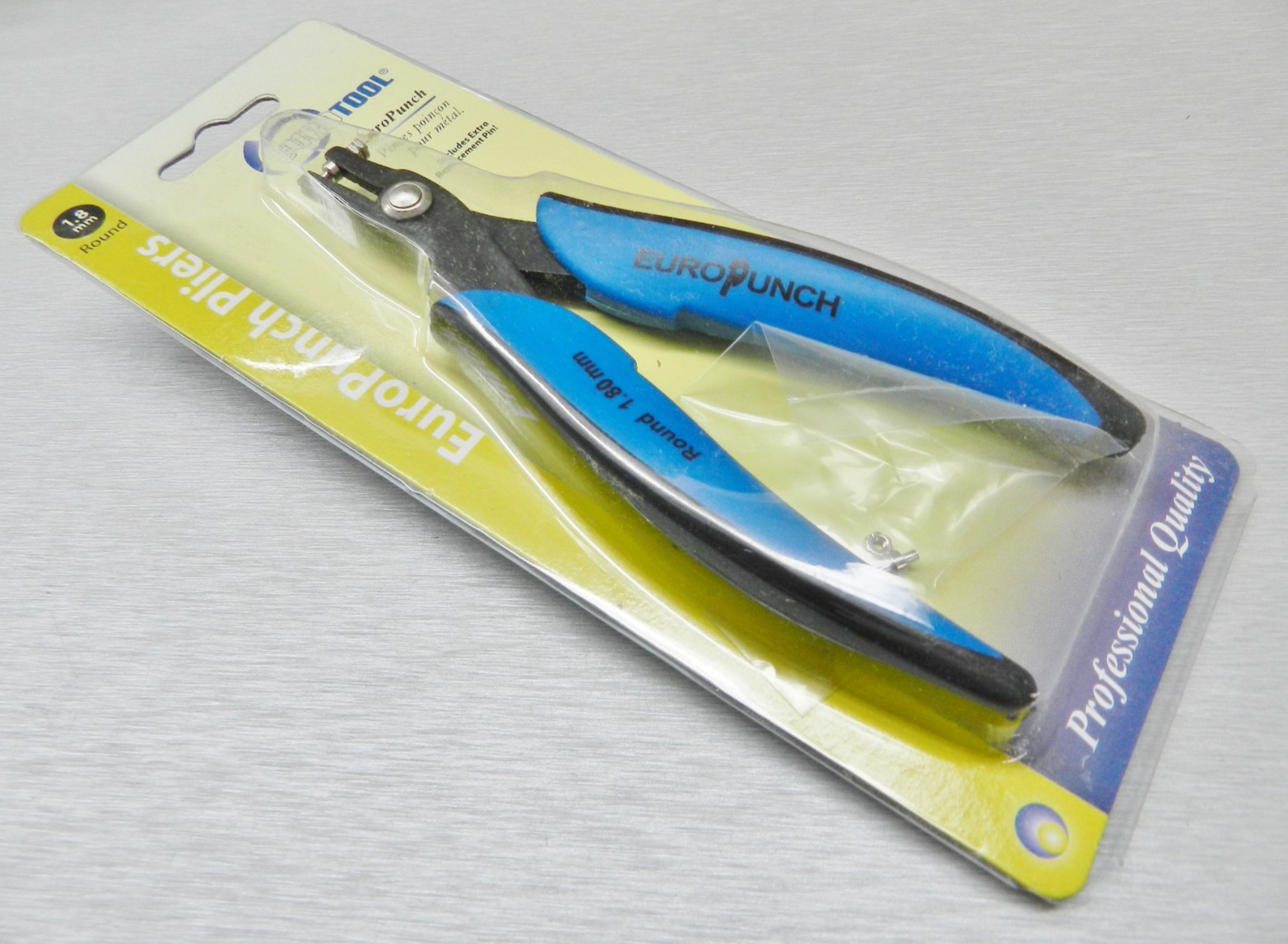 Eurotool EuroPunch 1.80mm Round Metal Hole Punch Pliers for Soft Sheet Metals