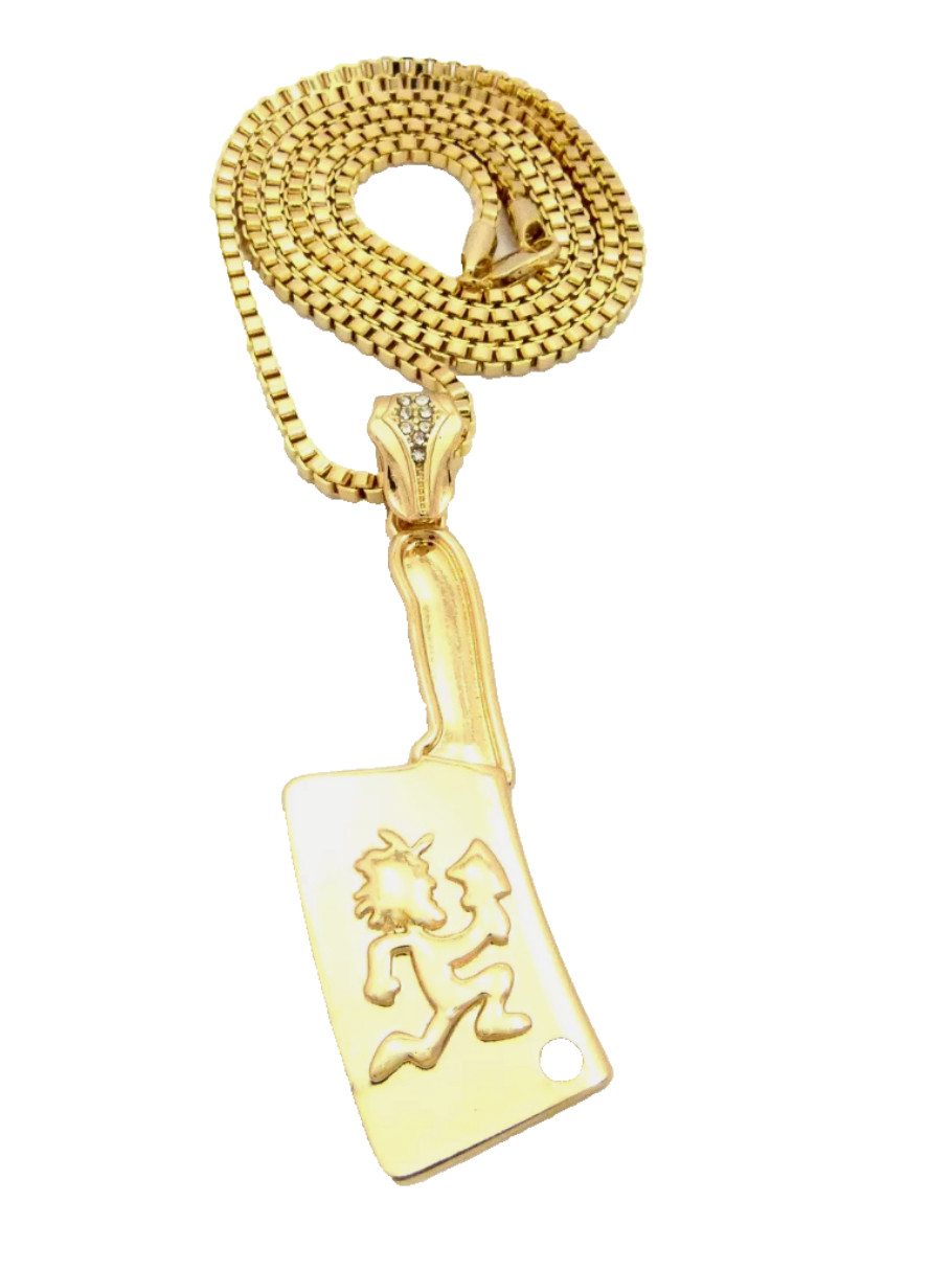Juggalo Necklace New Pendant with 24 Inch Box Style Chain Insane