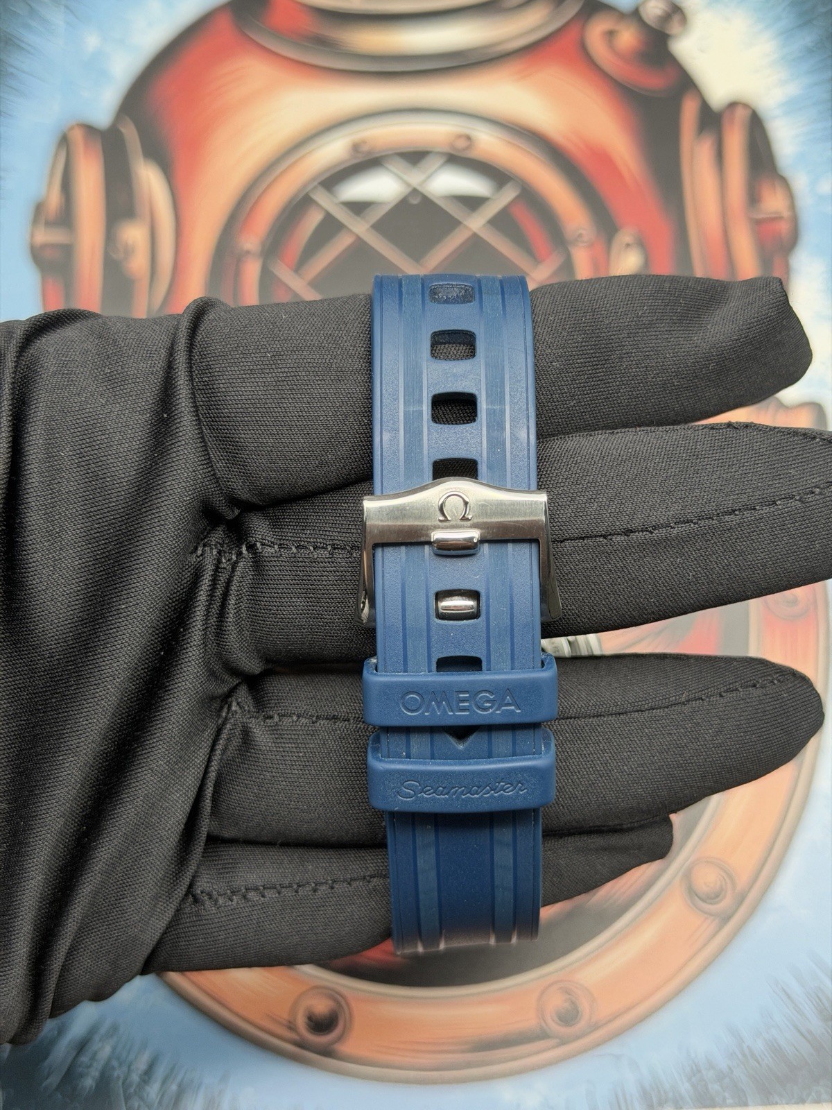 OMEGA Seamaster Diver 300M Grey Dial Blue Bezel 210.32.42.20.06.001 – FULL SET