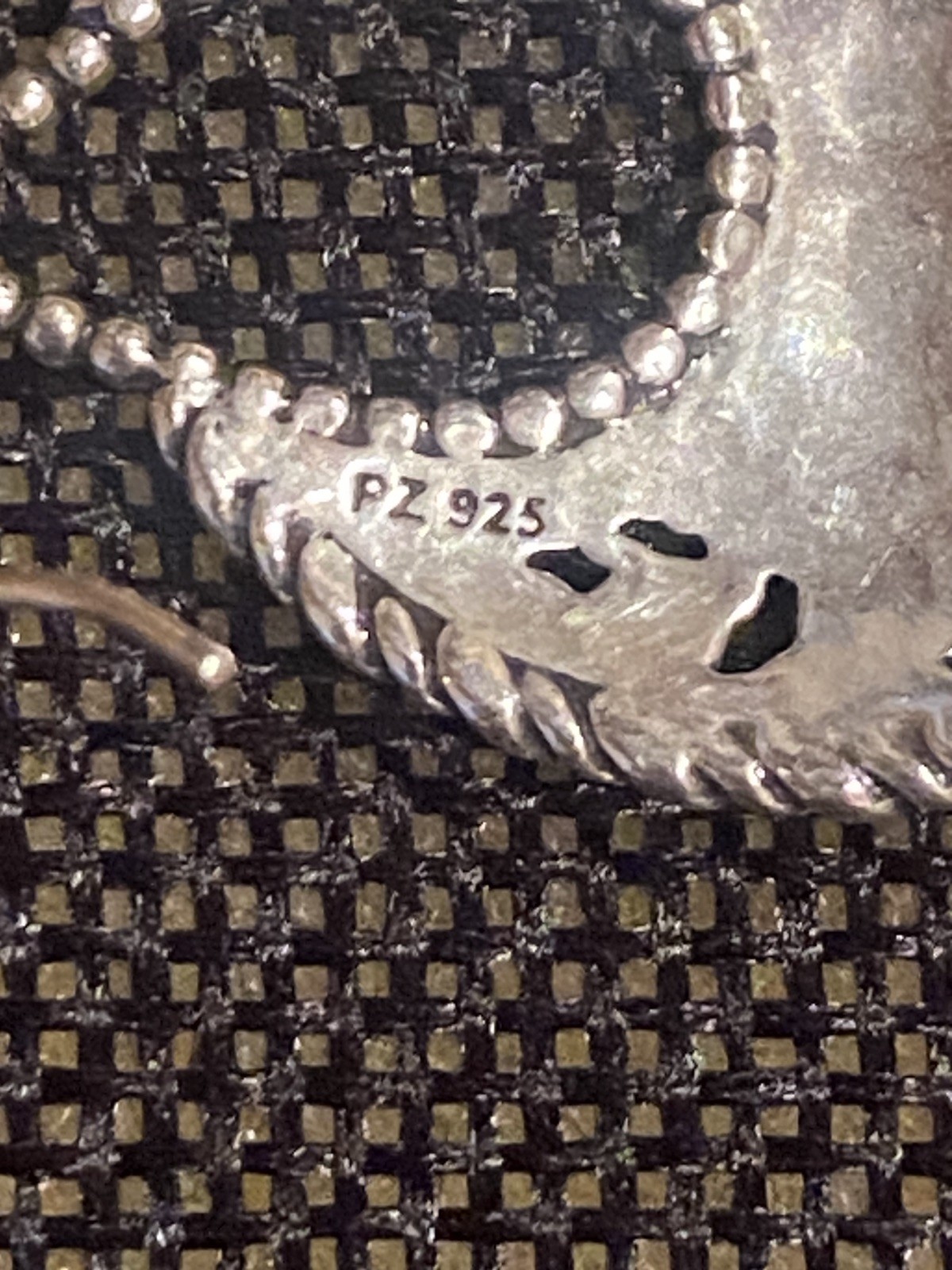 PZ Sterling Silver 925 Ornate openwork Earrings – Israel