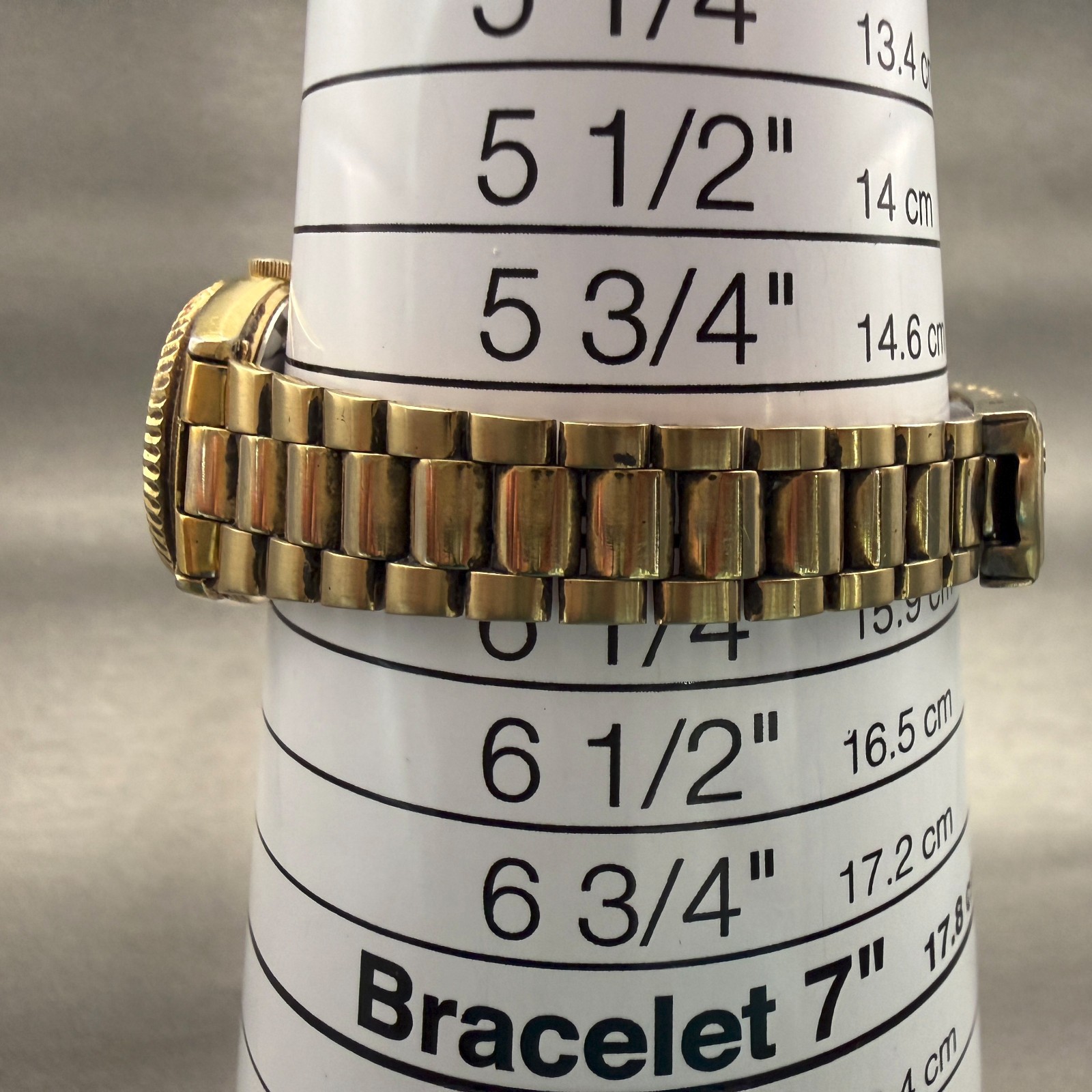 Seiko SQ Watch Women 24mm Gold Dial Gold Tone Daydate Round 3E23-0A69 New Batt