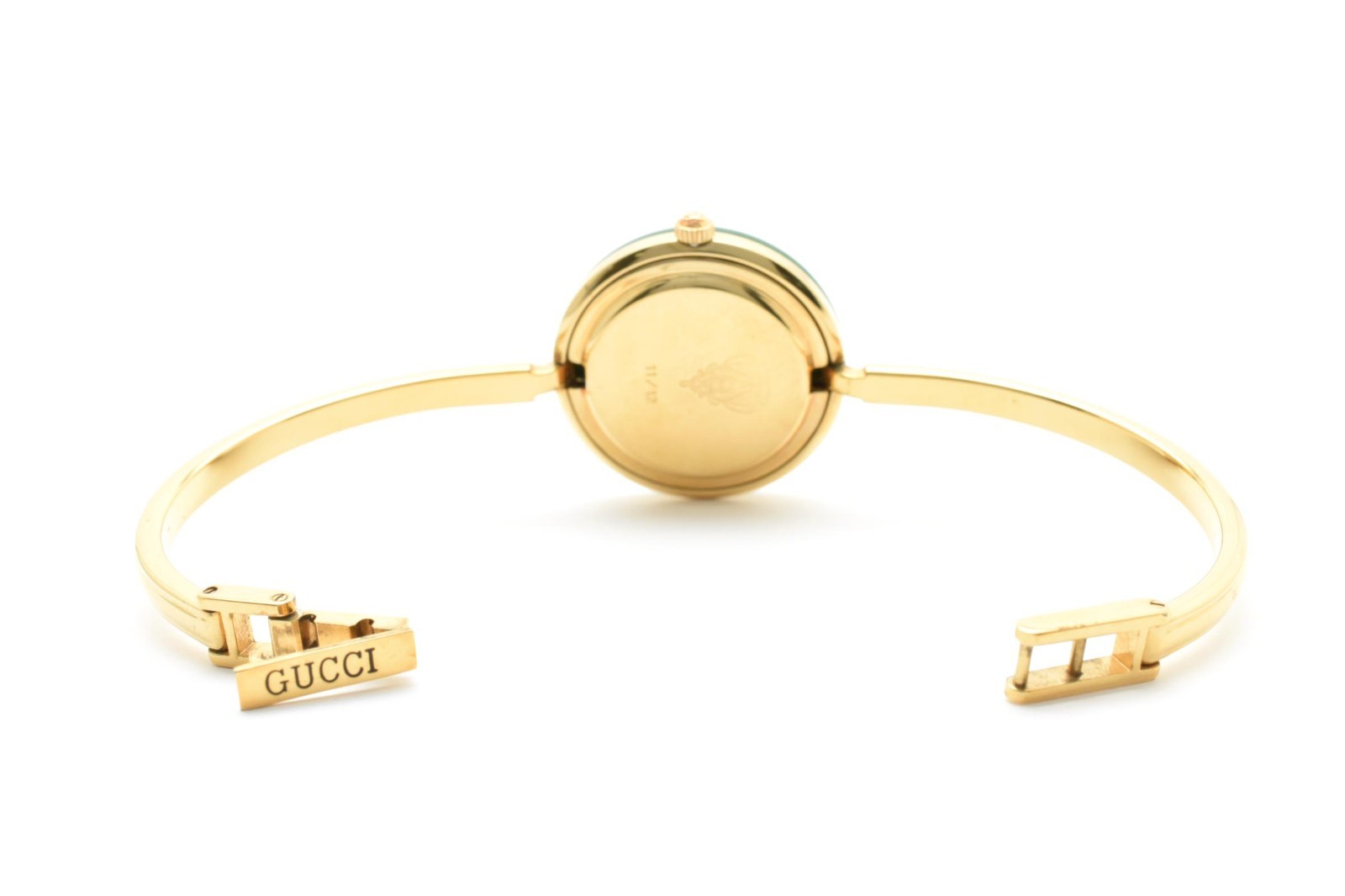 Vintage [ Exc+5 /Box ] GUCCI 1100L Gold Change Bezel Watch 12 colors 11/12 JAPAN