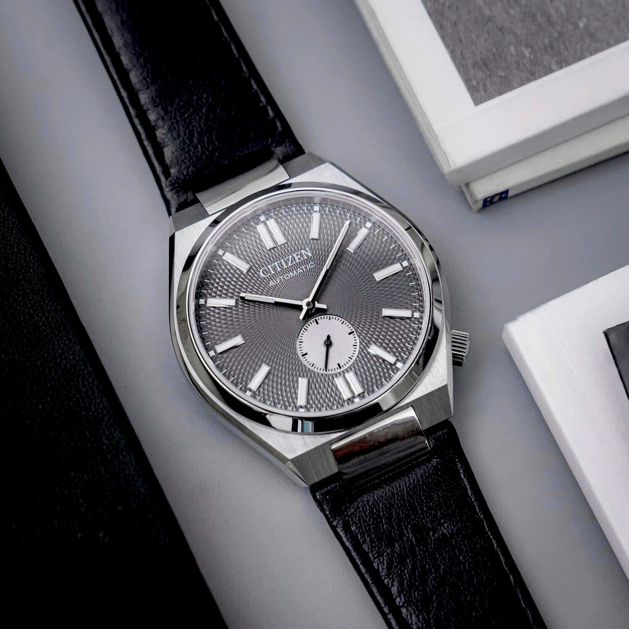 Citizen Tsuyosa Sapphire Crystal Automatic Gray Dial NK5010-01H