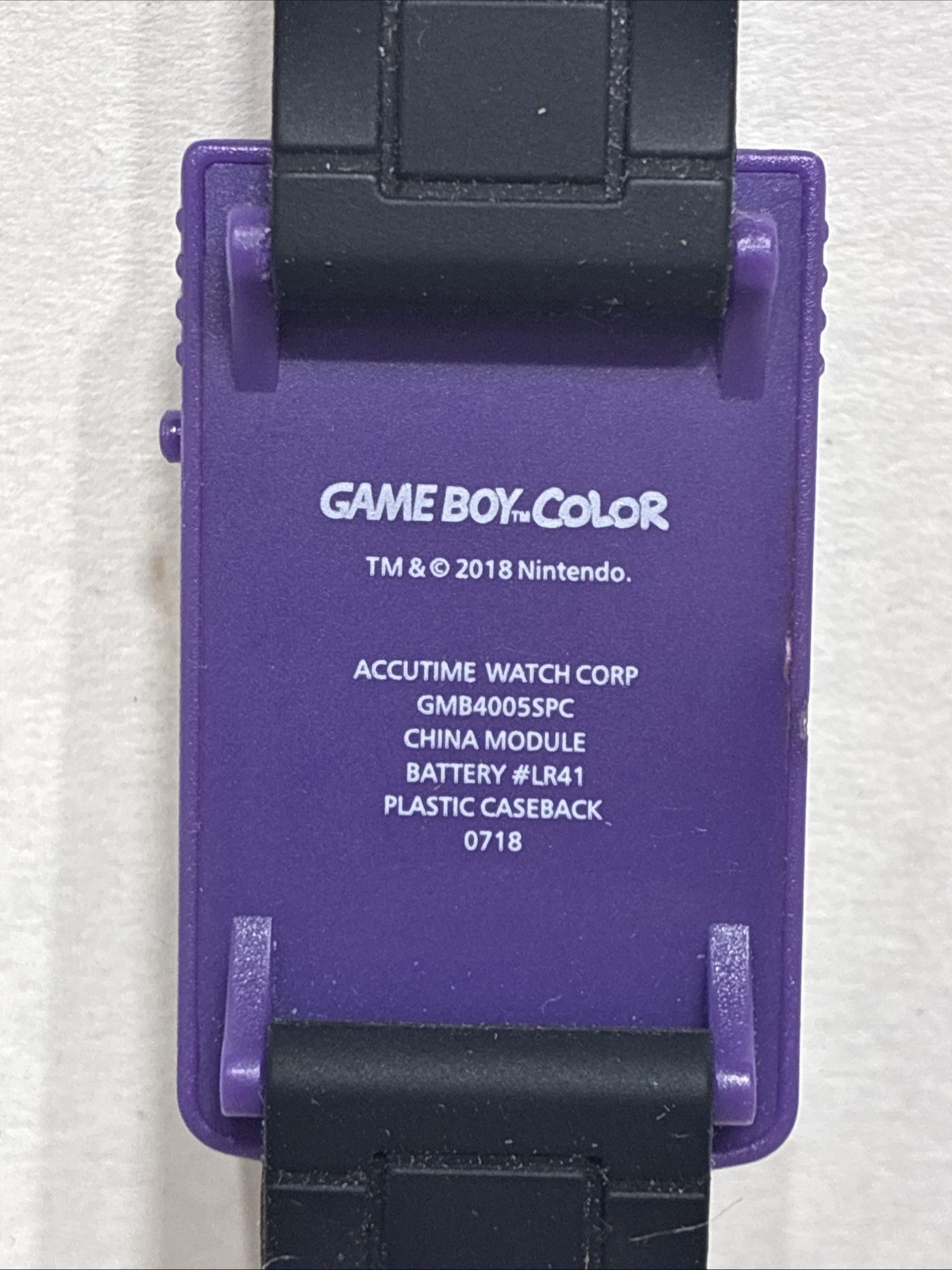 Nintendo Gameboy Color Wristwatch 2018 Digital Display Retro Watch