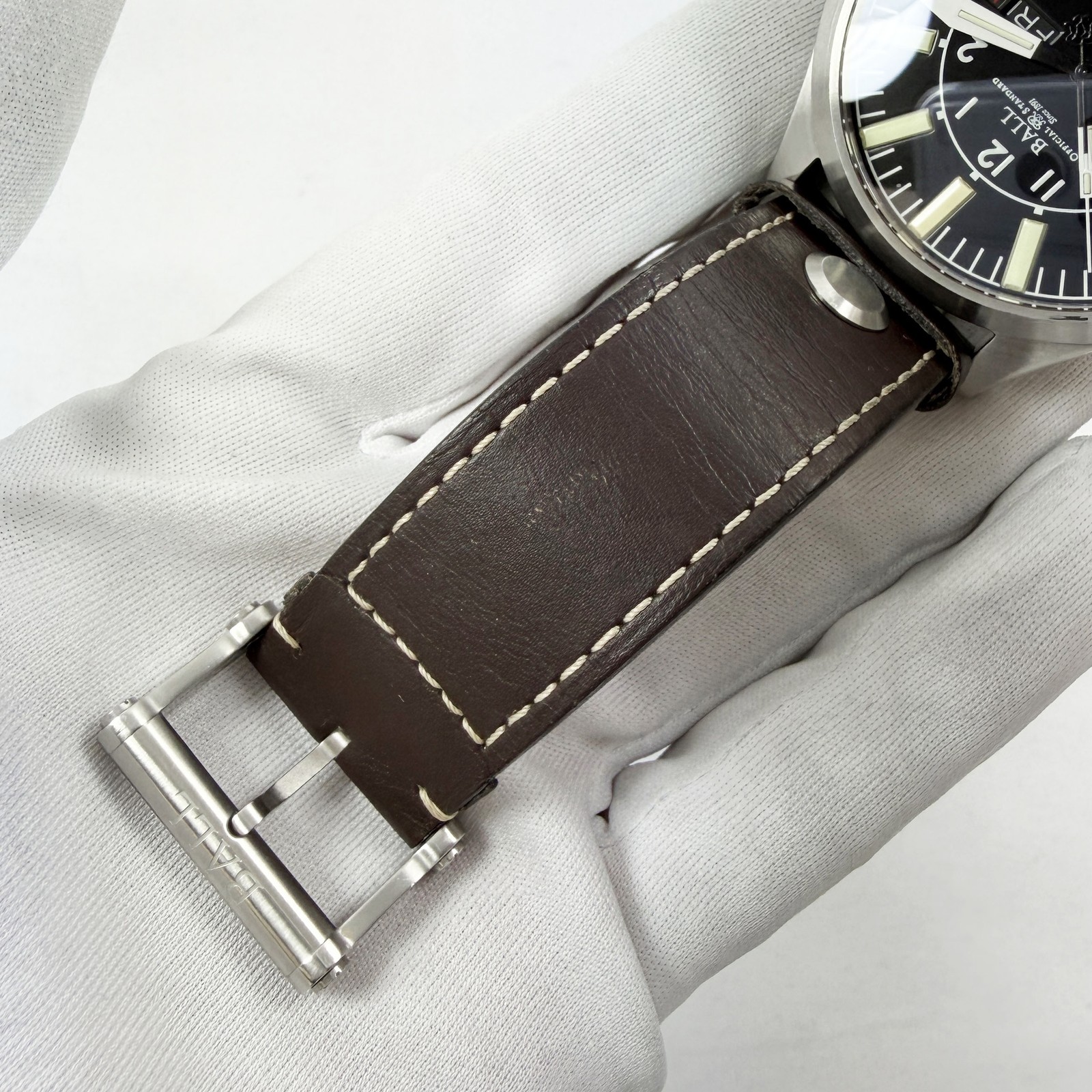 2011 Ball Engineer Master II Aviator NM1080C 45MM Black Stainless Steel B/p