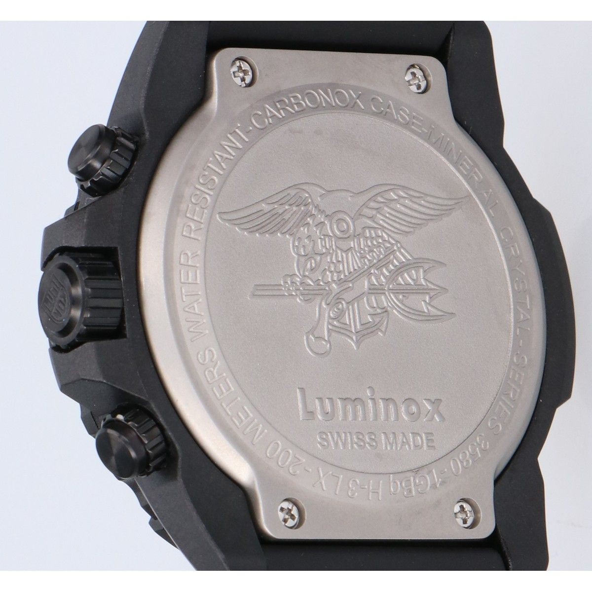 LUMINOX NAVY SEAL CHRONOGRAPH 3580 SERIES 3581.SIS Chronograph Quartz Excellent