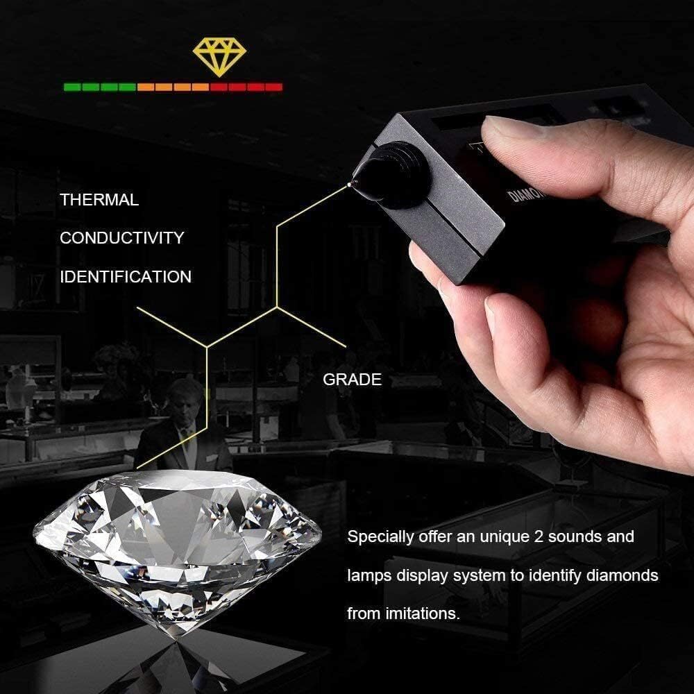 Diamond Selector II Tester & Moissanite Tester Gemstone Jewelry Tool Set w/cases