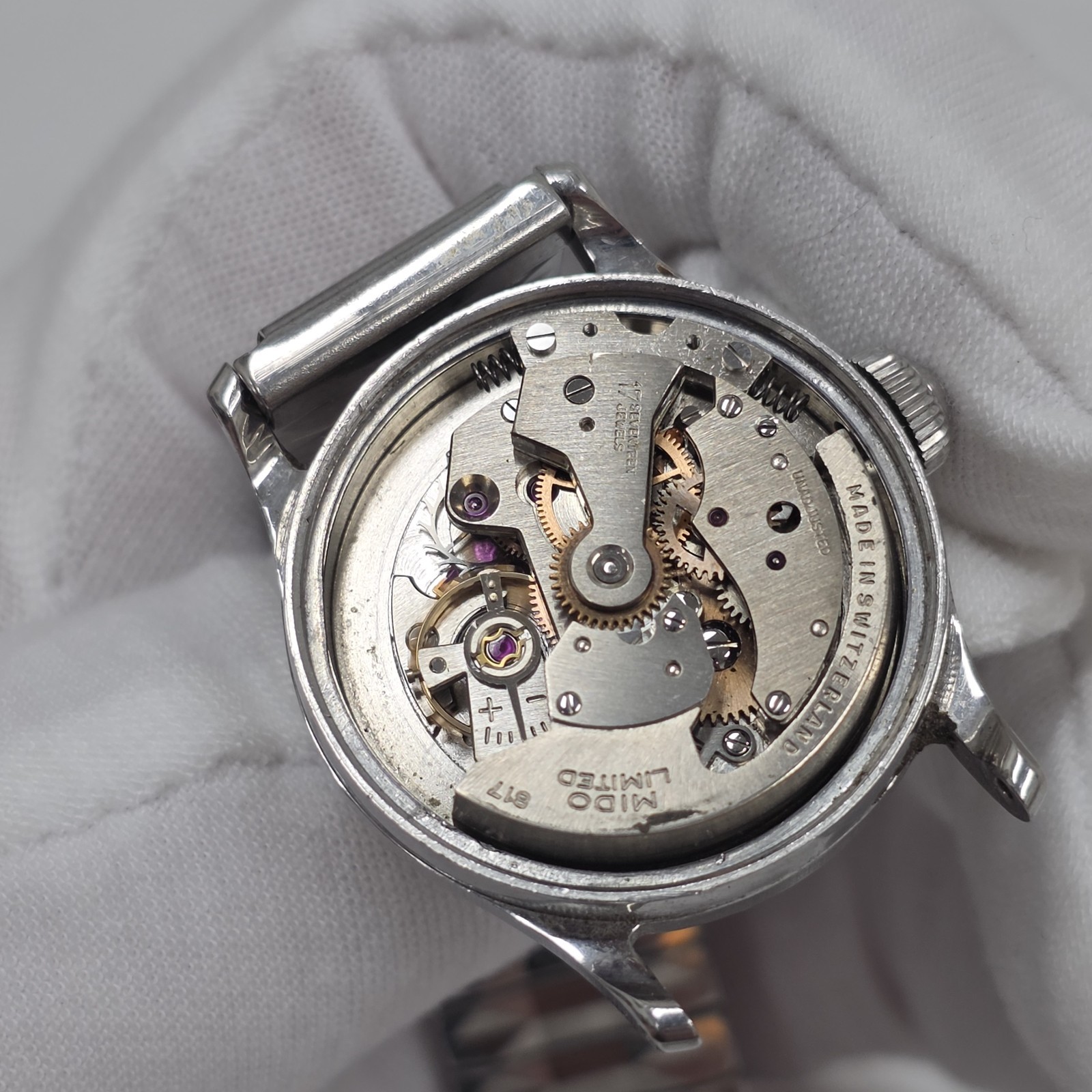 Vintage Mido Multifort 817 Limited Bumper Superautomatic Mens Watch Auto G2U