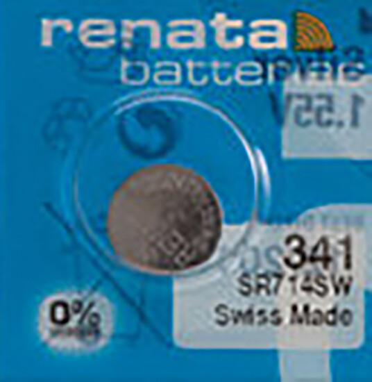 1 x Renata 341 Watch Batteries, SR714SW Battery | Shipped from Canada