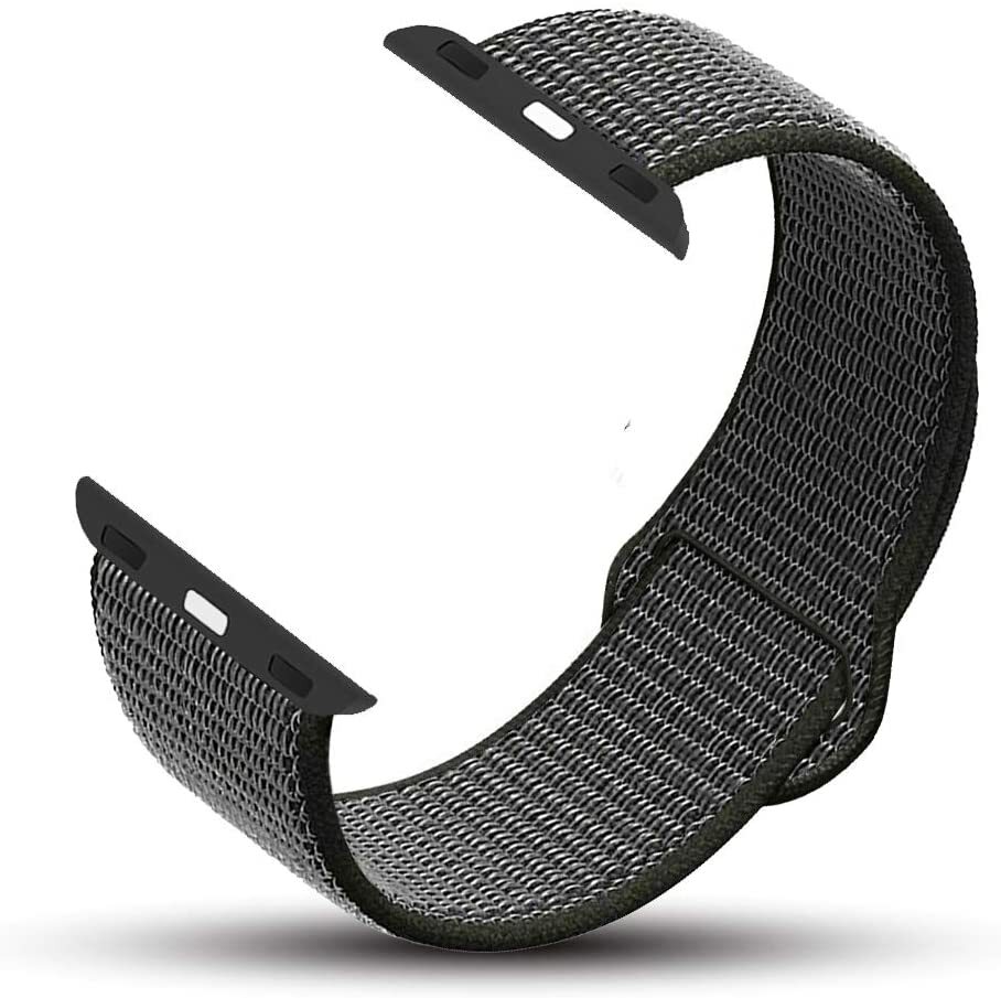 For Apple Watch Woven Nylon Band Sport Loop SE/7/6/5/4/ 3/ 2/1,45/44/42/41/40/38