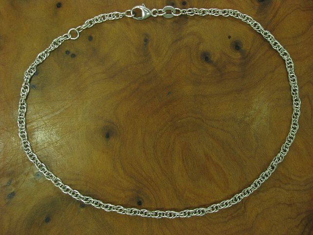 925 Sterling Silver Bracelet / Real Silver / 25.5cm / 3.1g