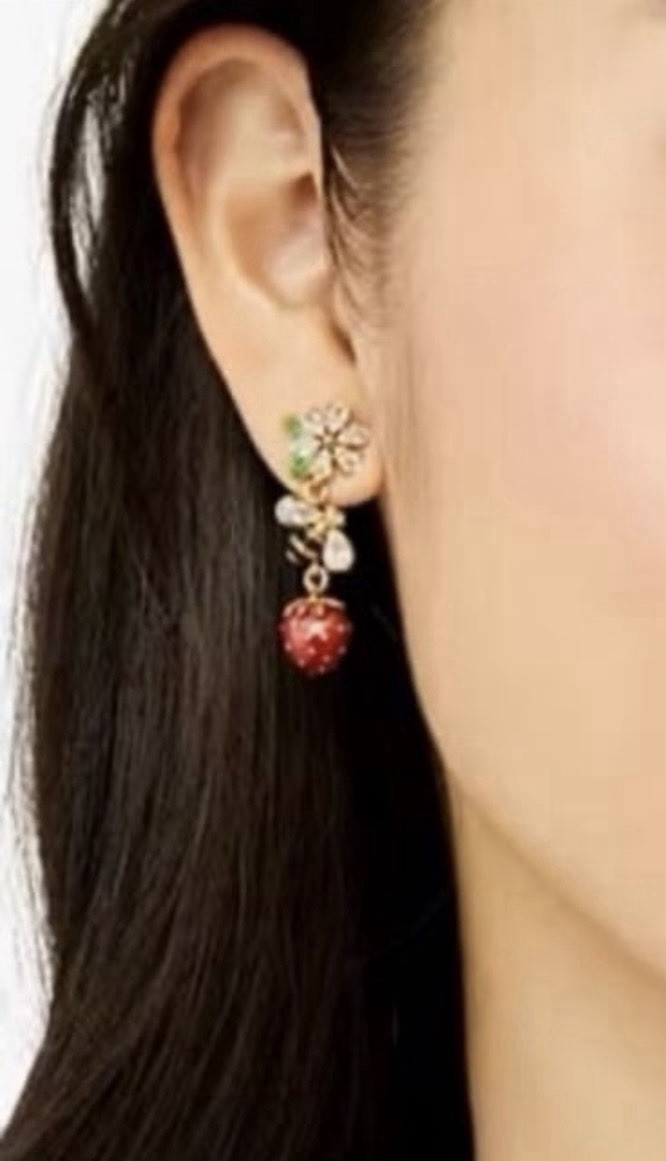 Kate Spade new York Strawberry earrings