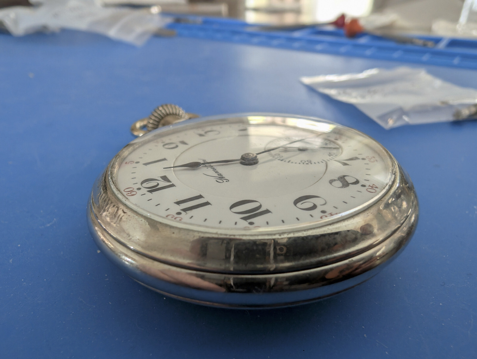 VINTAGE STYLE 1.0MM LOW DOME MINERAL GLASS POCKET WATCHES CRYSTALS 33.5-46.0MM