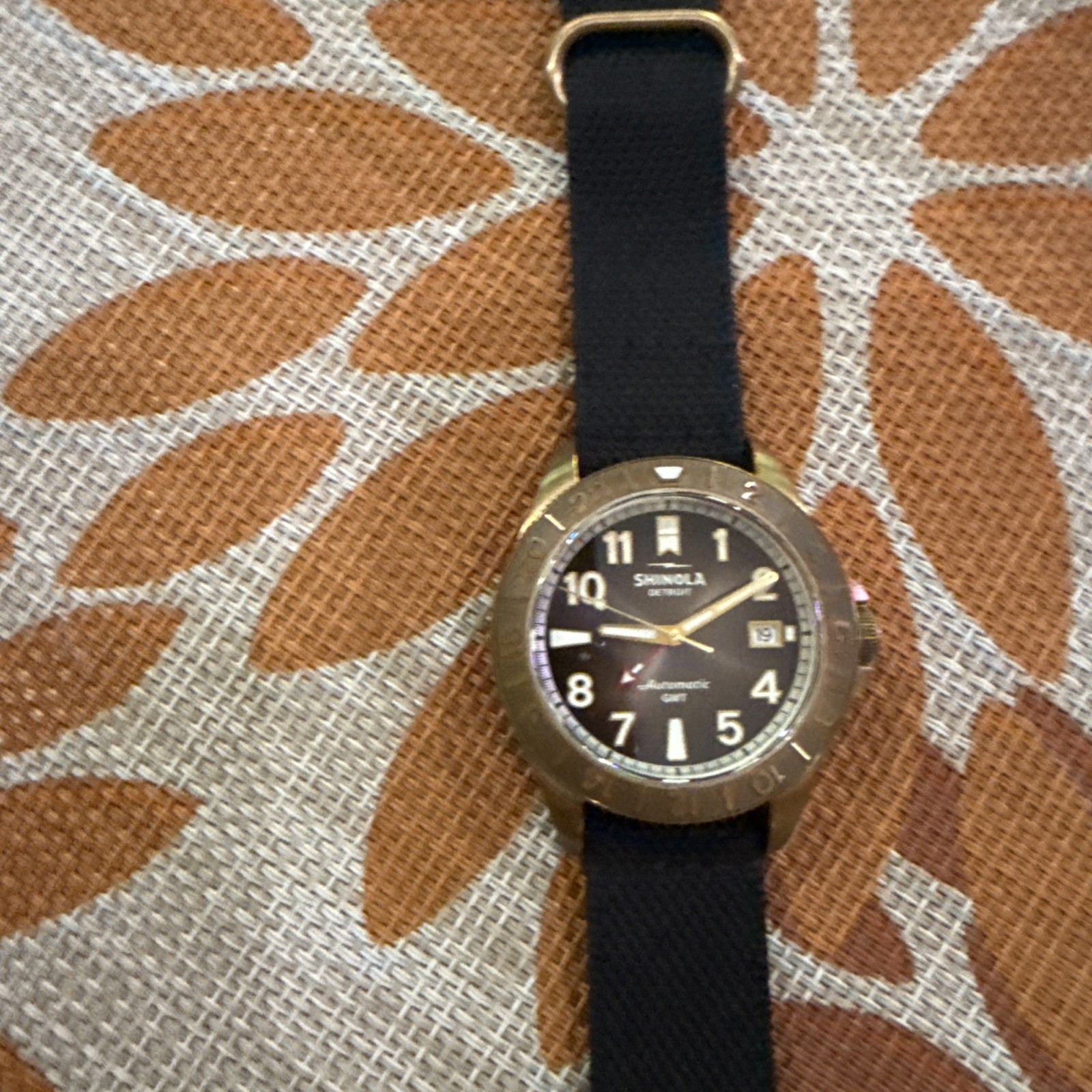 Shinola Bronze Monster GMT – Excellent w/ extra straps