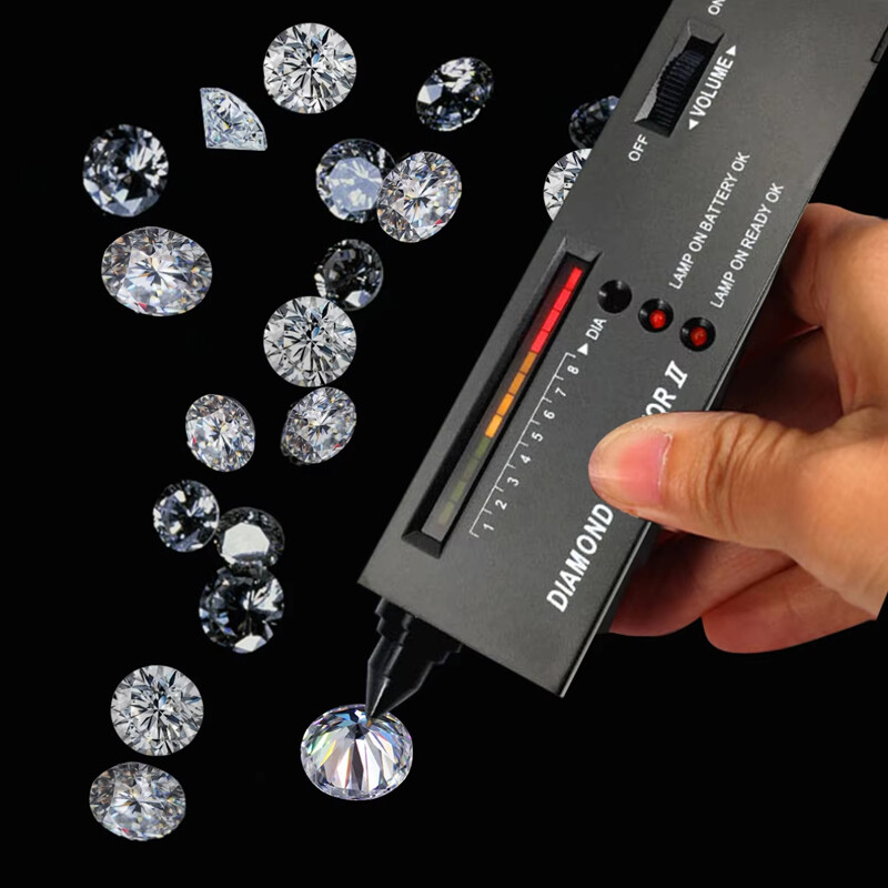 25mm 50Ct Round Cut Loose Moissanite D Color VVS1 Real Gemstone Pass Tester