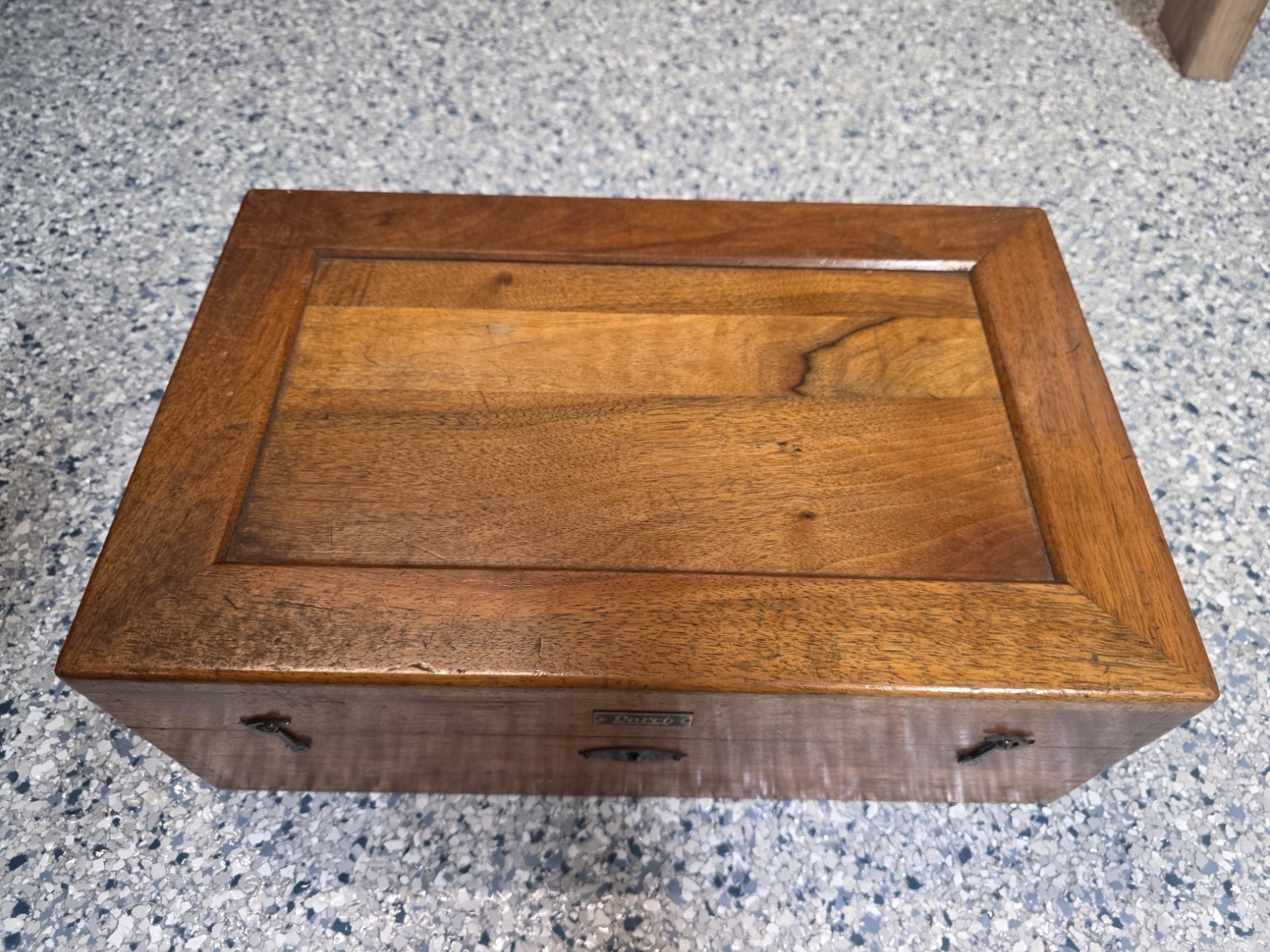 Watchmakers Lorch 8mm Lathe Kit Box Vintage Cross Slide, face plate, original