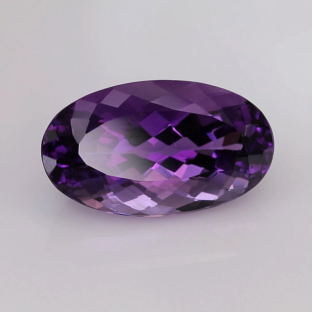 22.59 carats – Fine Grade Vivid Purple Bolivian Natural Amethyst 2410341-5