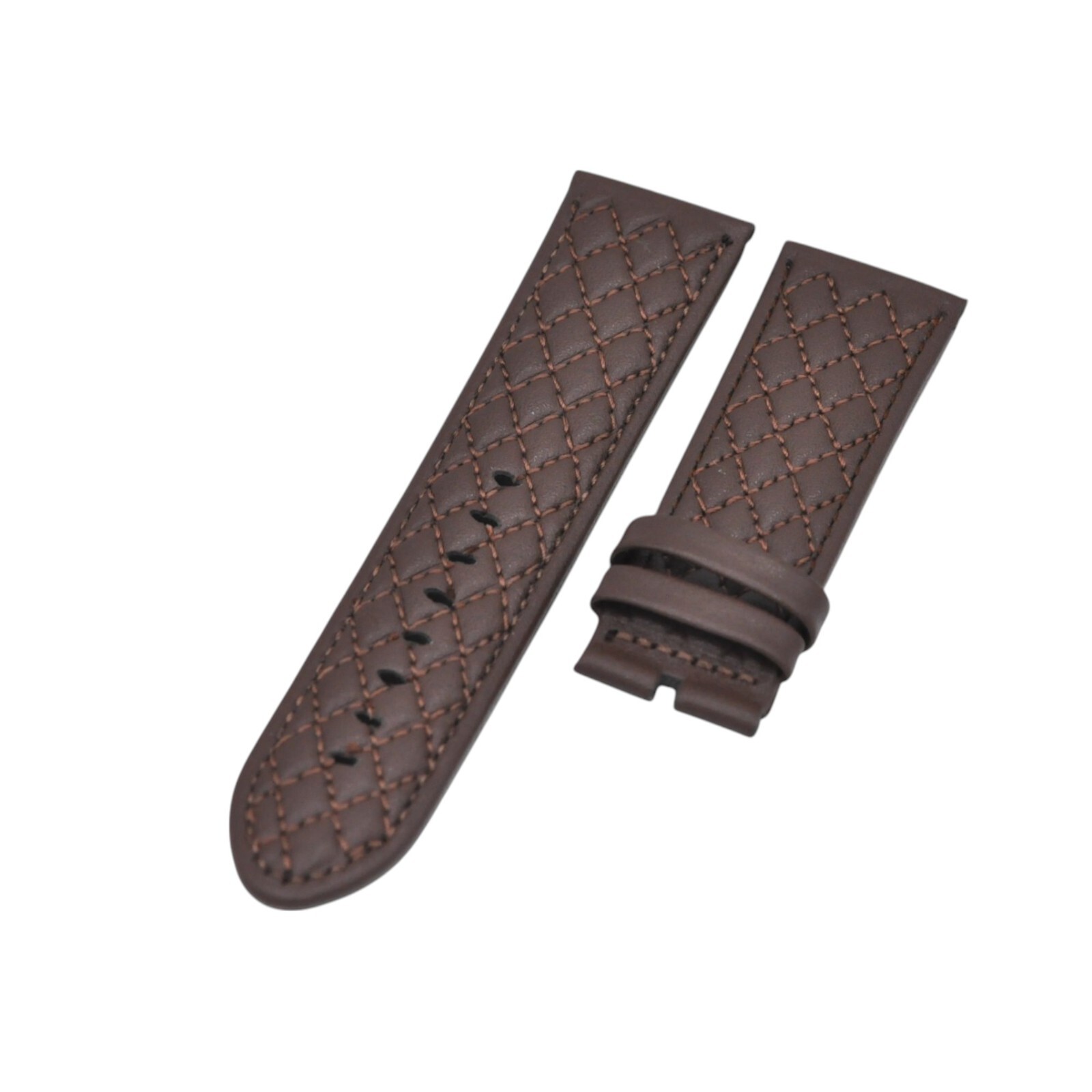 S1 Rally 27934 26mm Dark Brown Leather Watch Strap For Invicta