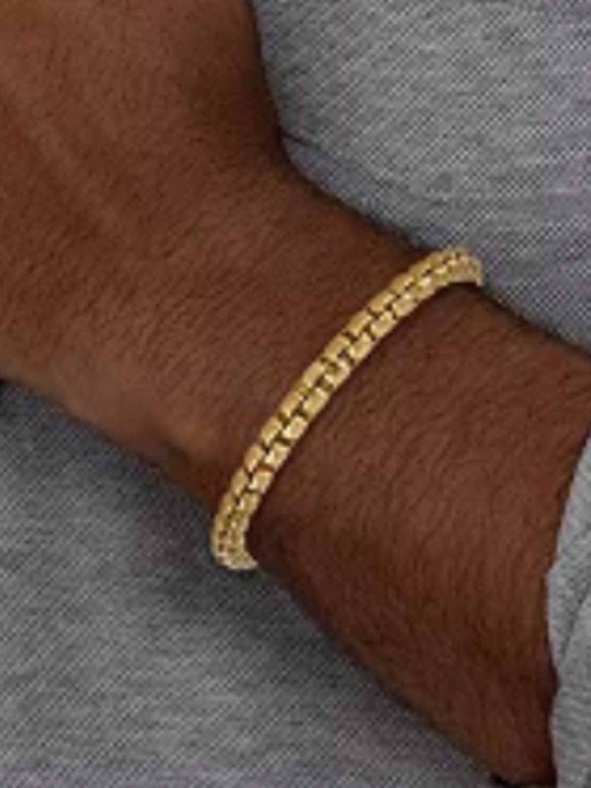 New with tags! Esquire Mens Gold Bracelet