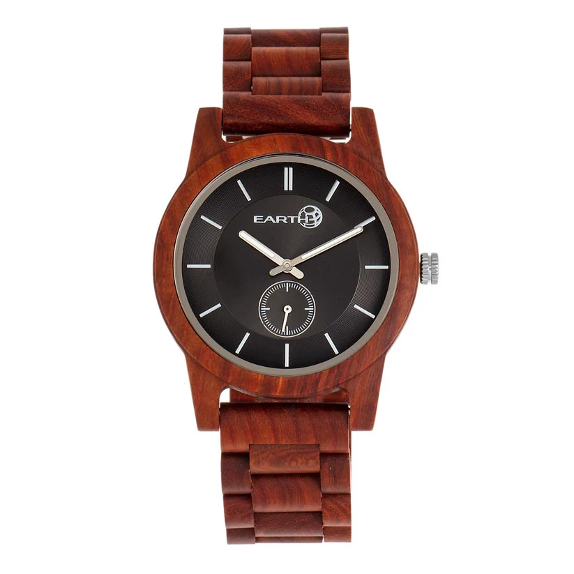 Earth Wood Watch Bracelet EW5803 NIB W/WARRANTY Offers Welcomed