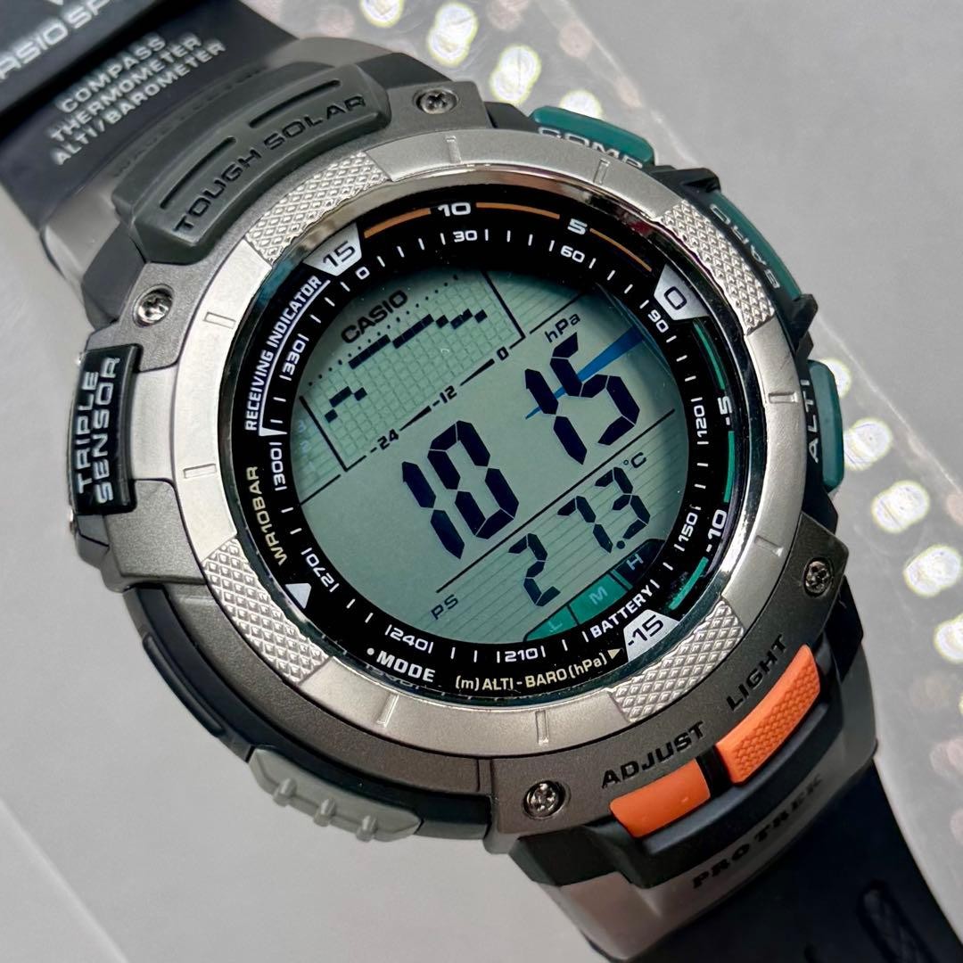 CASIO PROTREK PRW 1000J Radio Solar Black