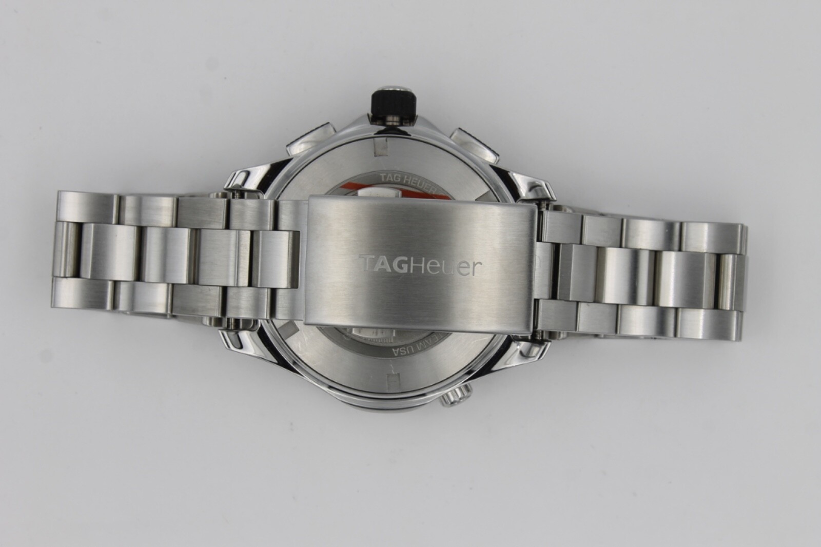 New Tag Heuer CAK211B Mens Aquaracer Automatic Watch Calibre Black Blue Team USA