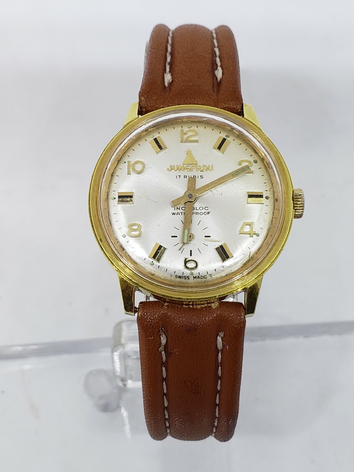 jungfrau 17 jewels swiss 82 movement watch 32mm