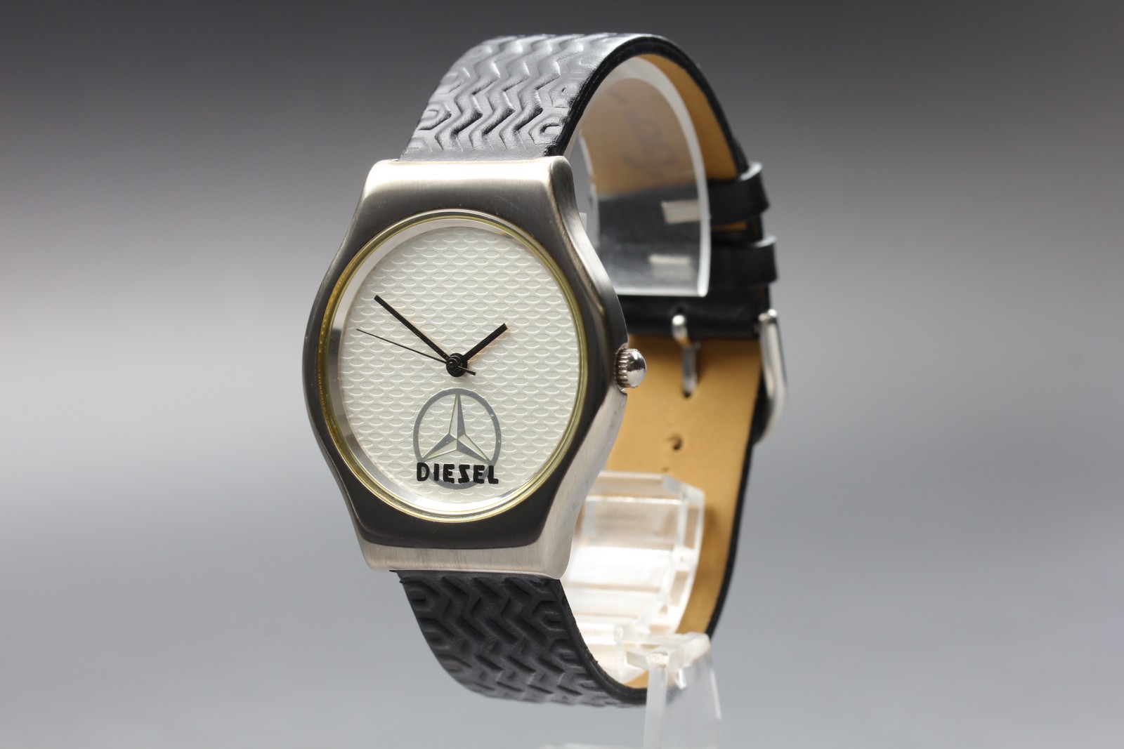 Rare Mercedes Benz Mens Watch 1996 Limited 500 Diesel Japan Movt Box New Batt