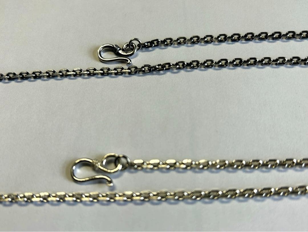 Natural Silver 925 Chain Necklace (rolo Chain)