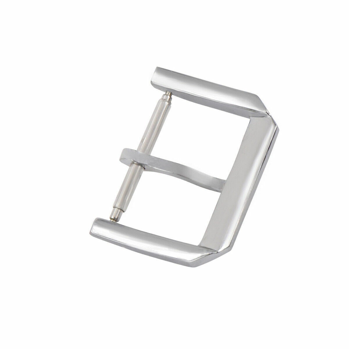 18MM TANG BUCKLE TONGUE TYPE FOR IWC WATCH PILOT PORTUGUESE TOP GUN POLISH