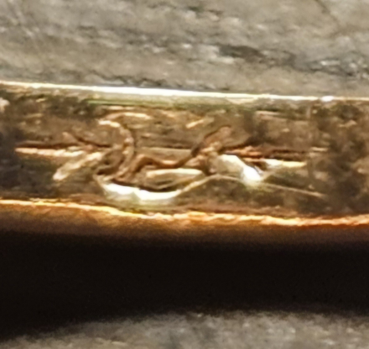 Late 18th Century Ostby & Barton Round Yellow Topaz Solitair, 10k Rose Gold