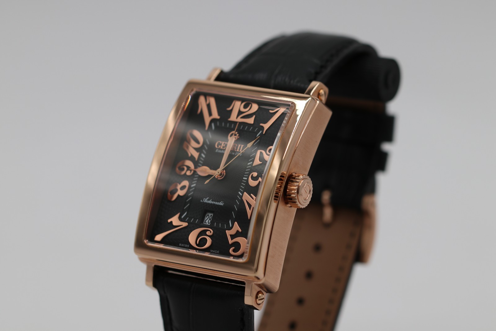 Gevril 15201-2 Men’s Avenue of Americas Swiss Automatic Sellita SW200-1 Watch